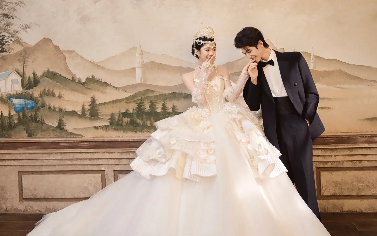 天呐！✨复古婚纱照完全仙品来的😭