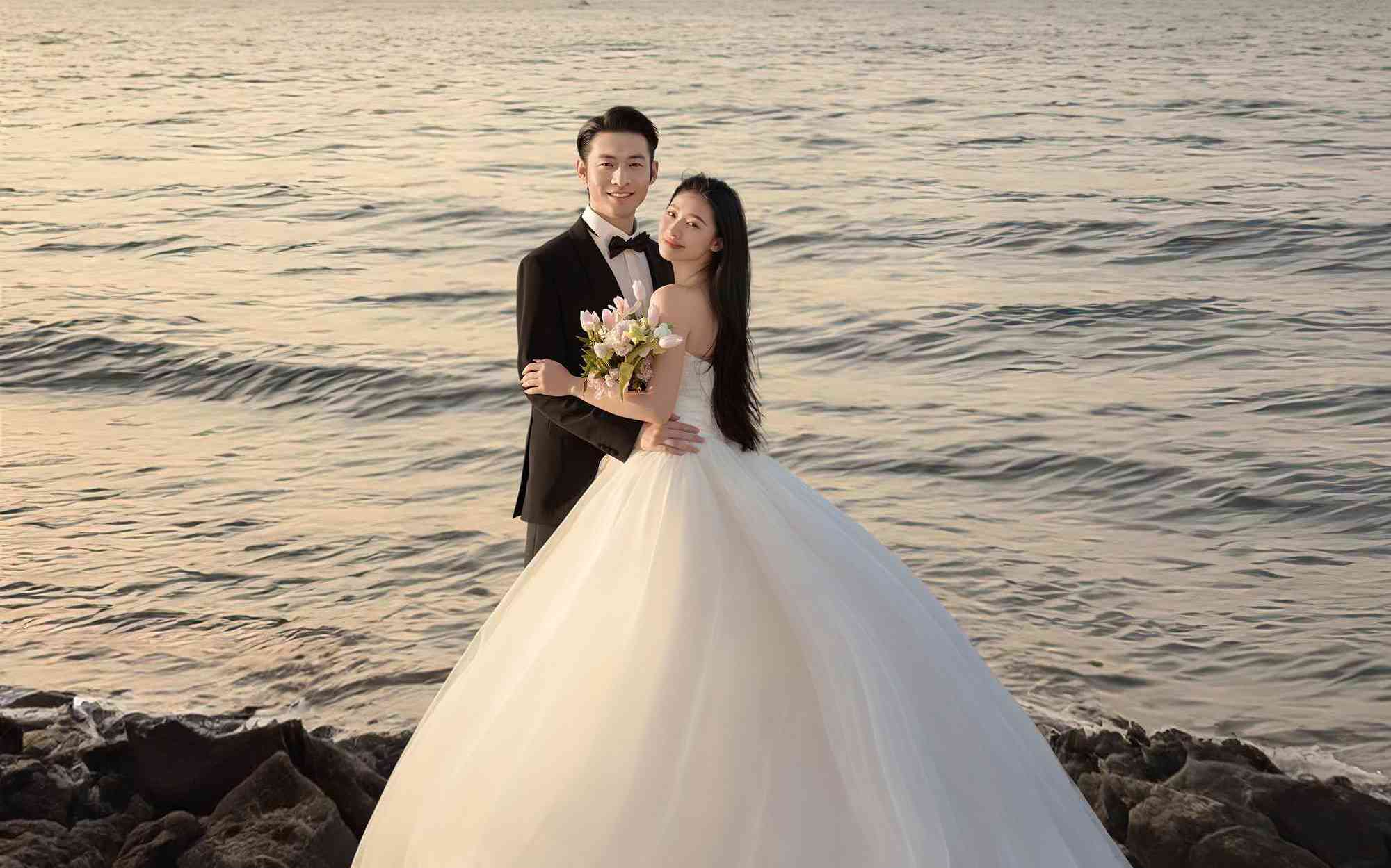 ??與海為誓婚紗照，定格永恒的浪漫之約