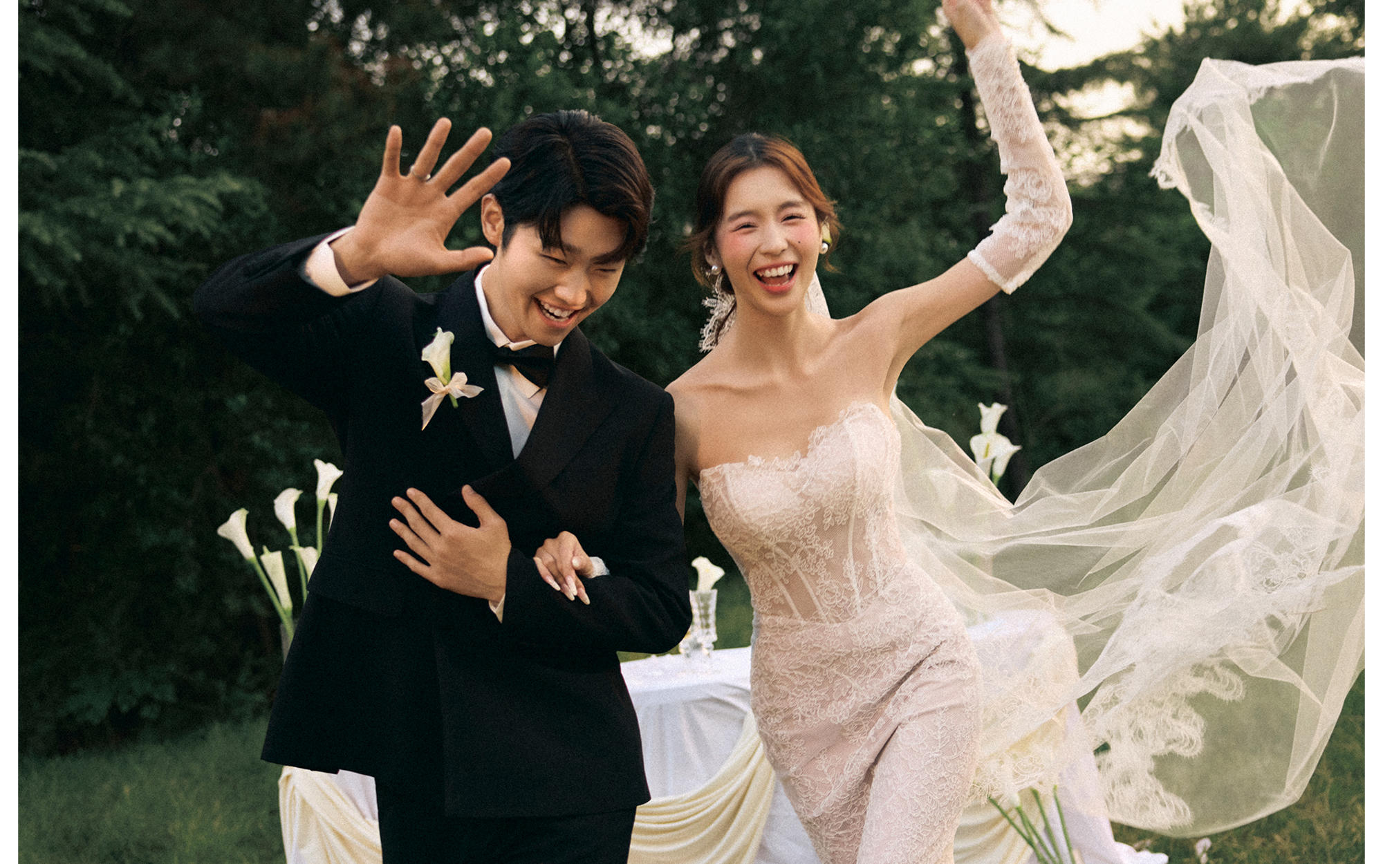 生命力爆棚的草坪婚紗照（為你心動(dòng)）