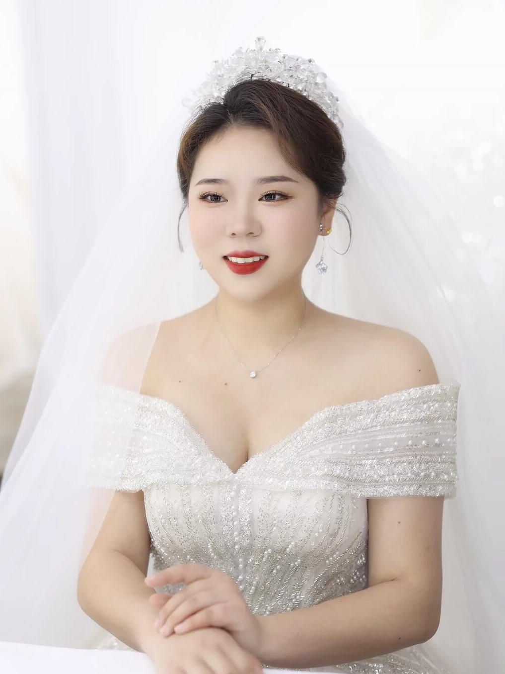 简约小清新新娘化妆造型 中式新娘造型