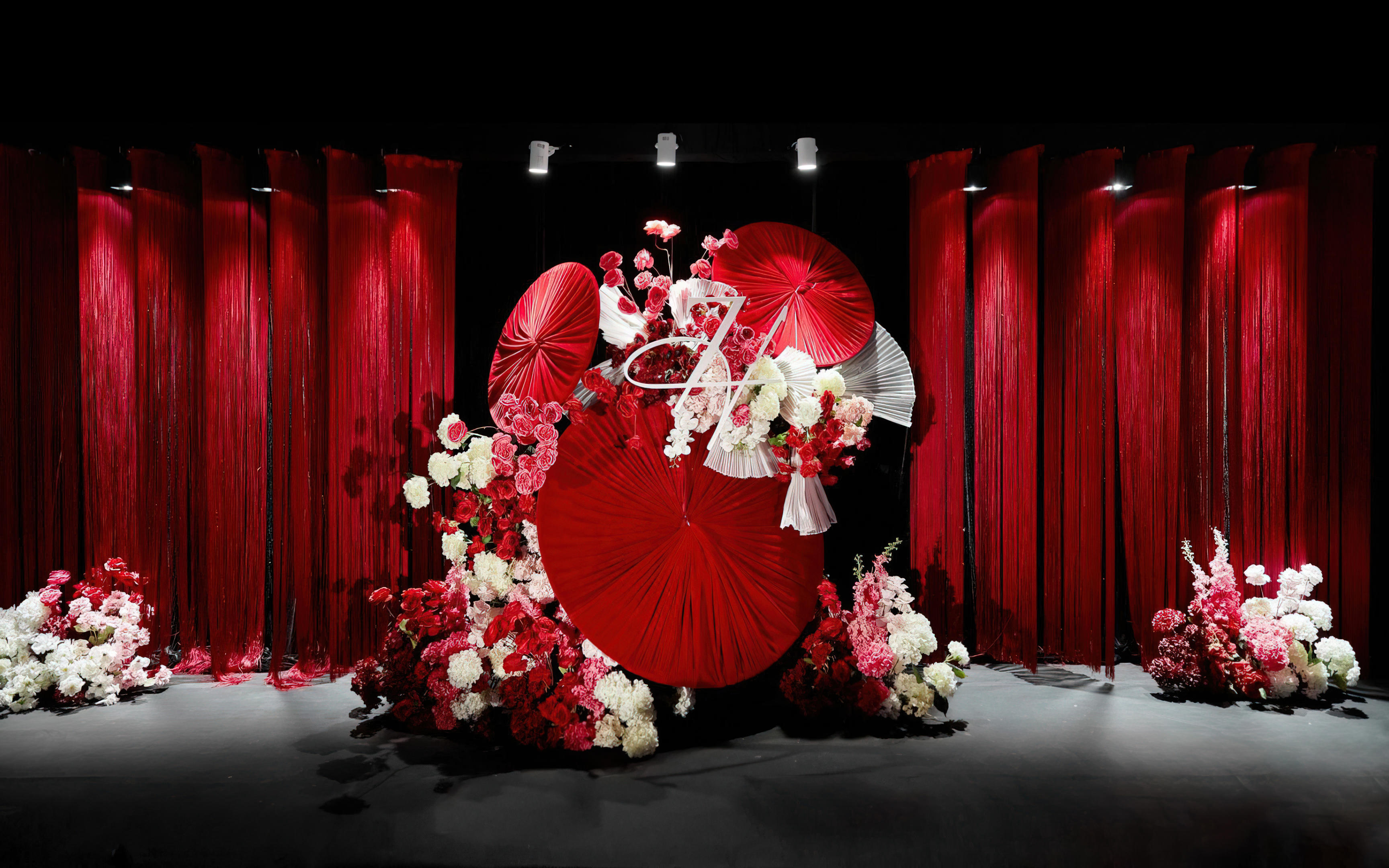 紅絲絨主題婚禮