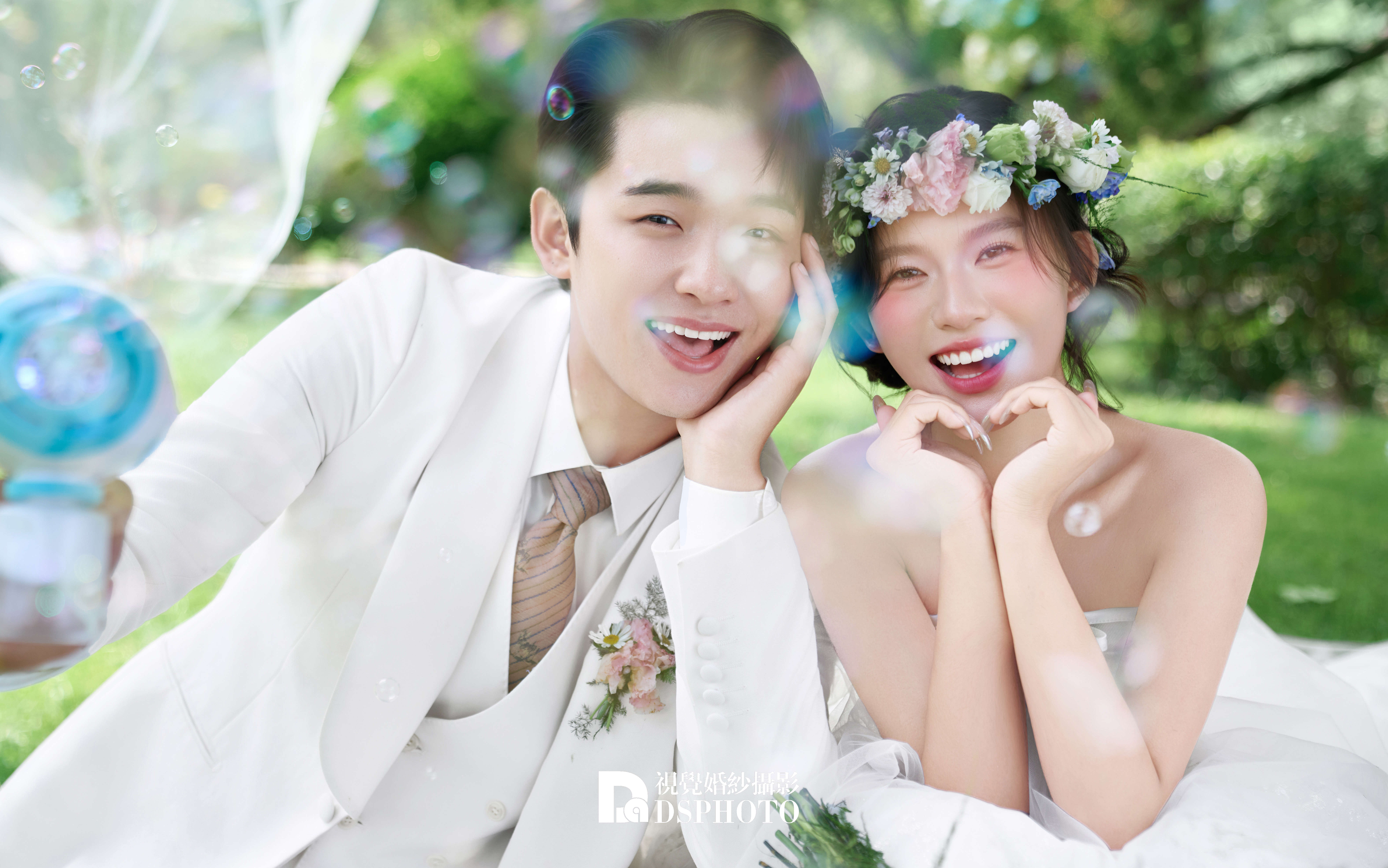 【D視覺攝影】在草坪當一天‘不端莊新娘’