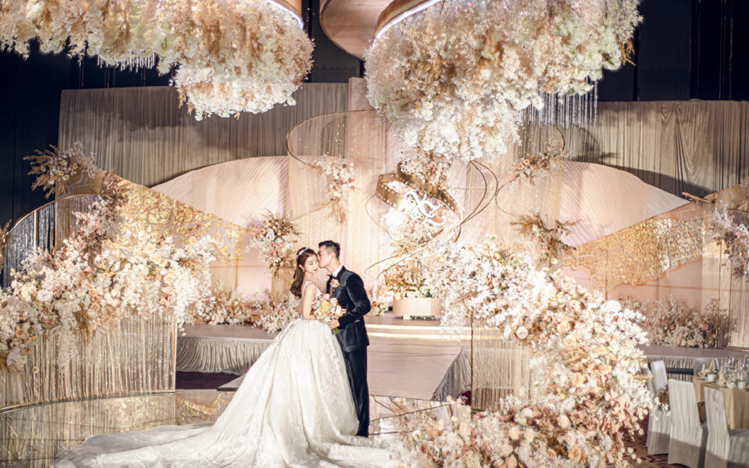 《ANGEL婚礼定制》香槟色婚礼
