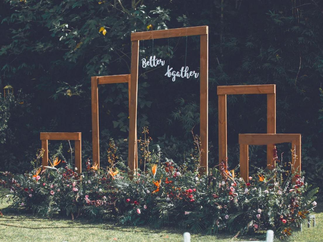 【小野猫儿】复古美式风小型小预算户外婚礼