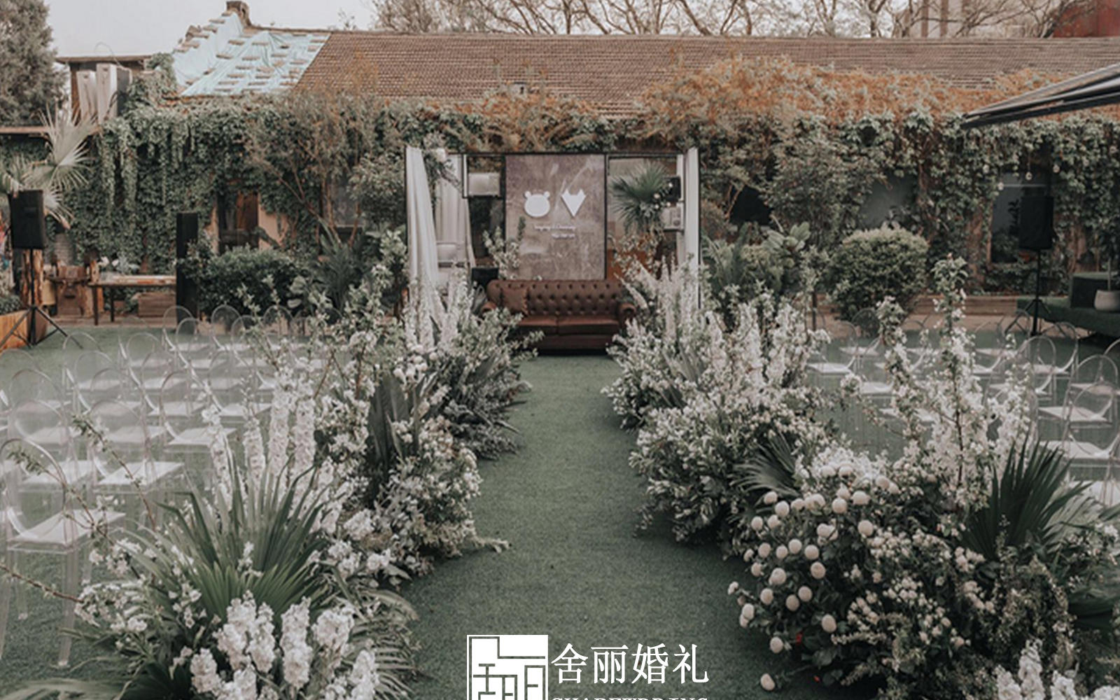 【舍丽婚礼】夏天来了，来一波清新吧