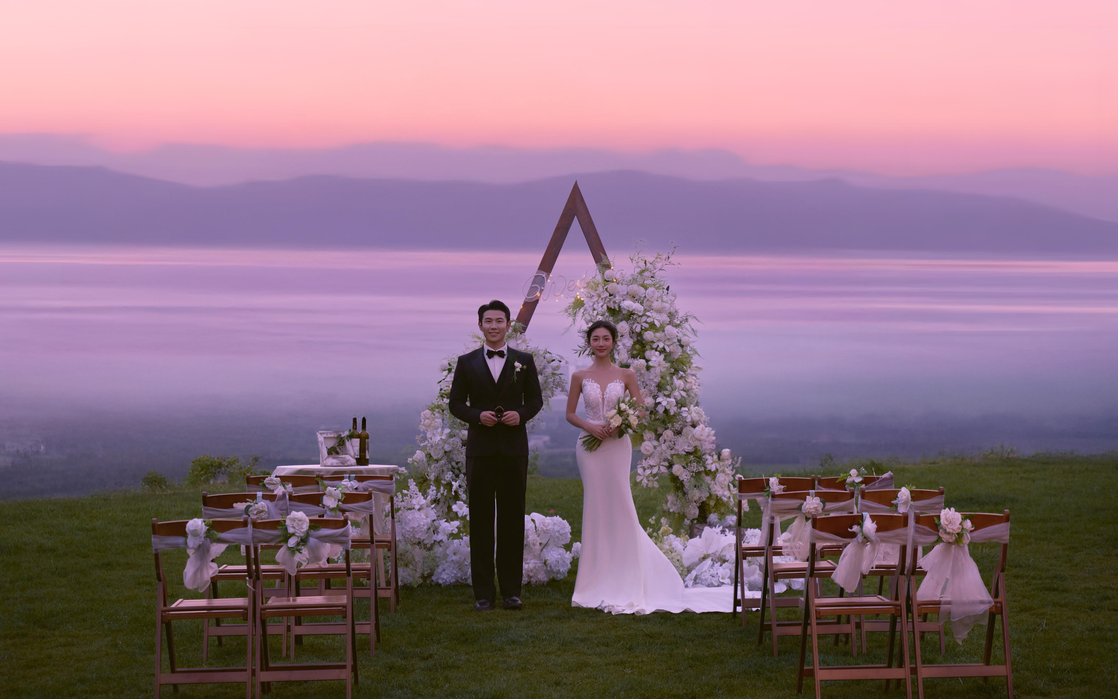 人生MVP画面！结婚必拍目的地婚礼婚纱照🏔