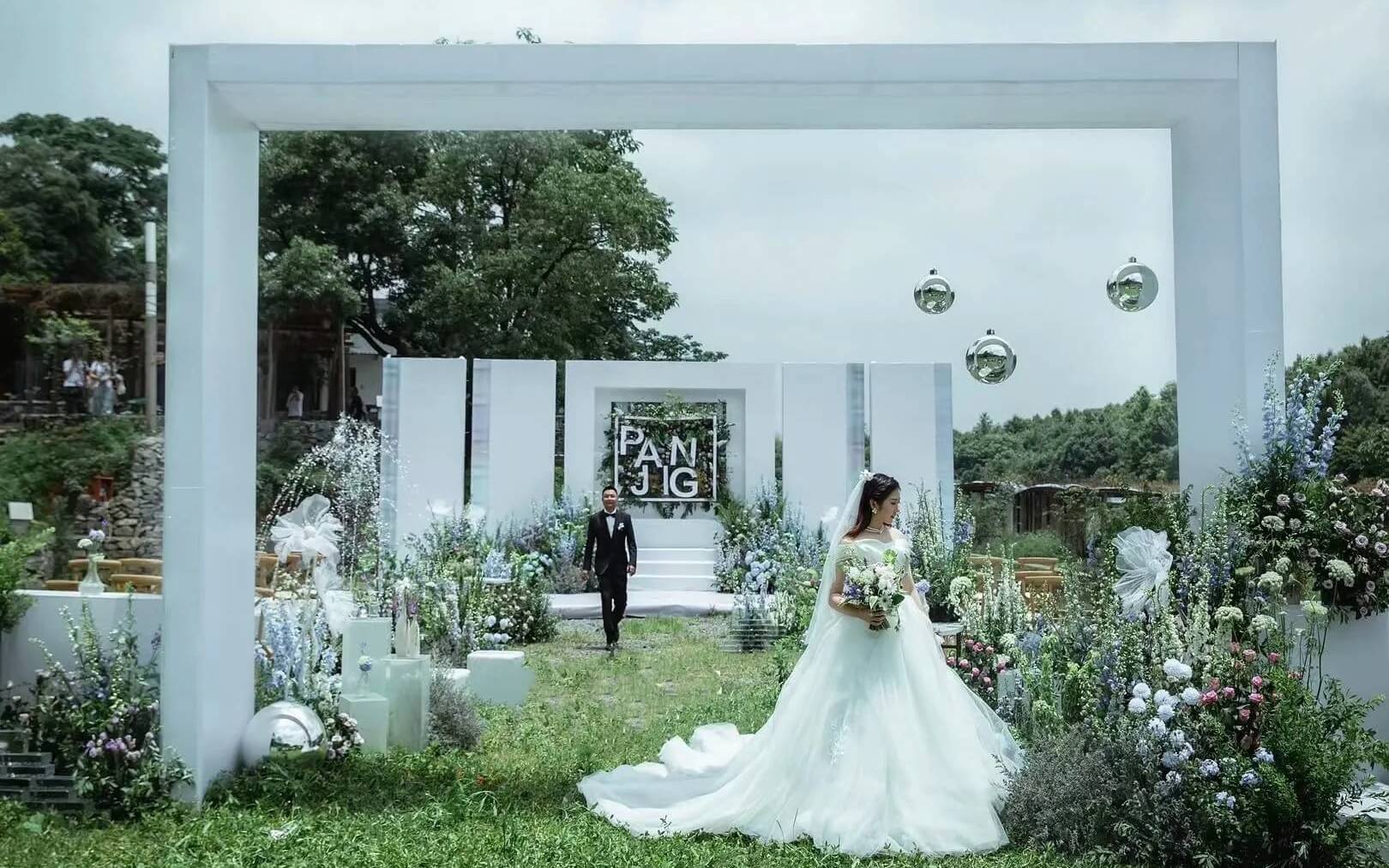 【芊寻】潮婚-橙蓝撞色侘寂风婚礼