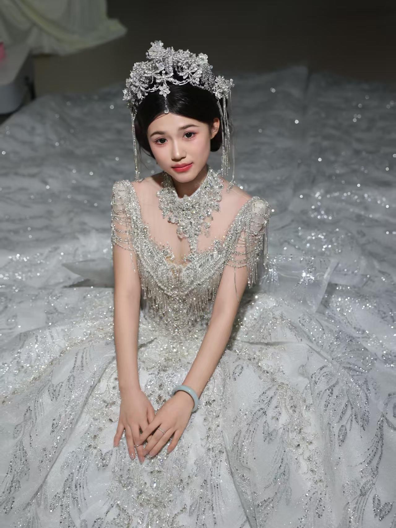 【白芷婚纱】公主风主纱造型
