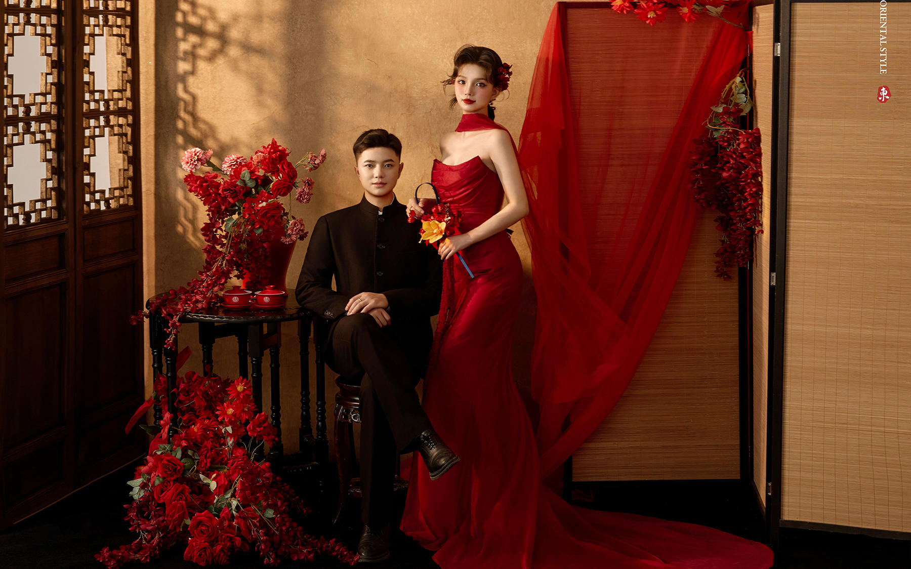 【真实客片】中式婚纱照丨蔡文强&倪婷
