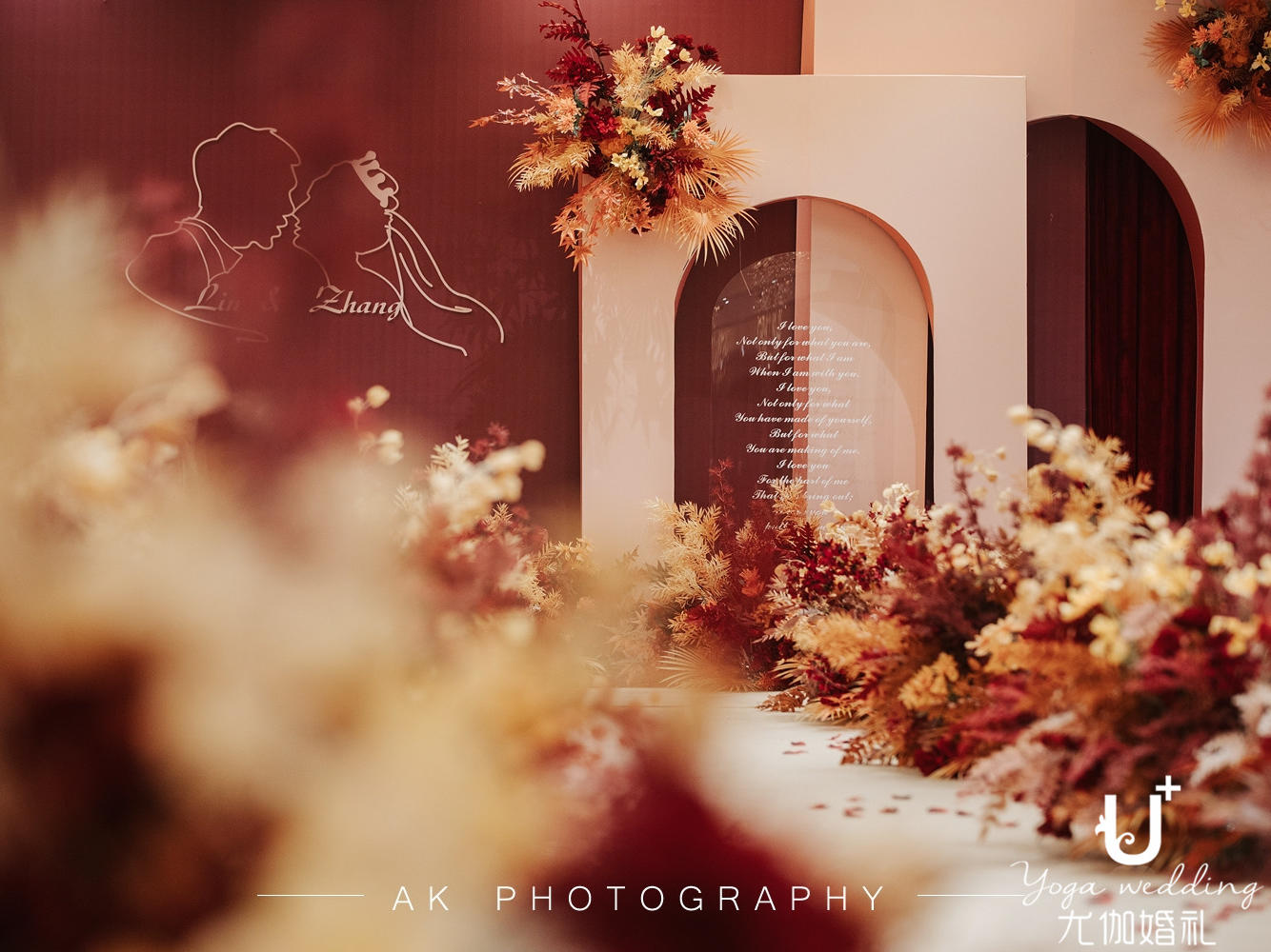 【尤伽婚礼】--泰式深红色婚礼