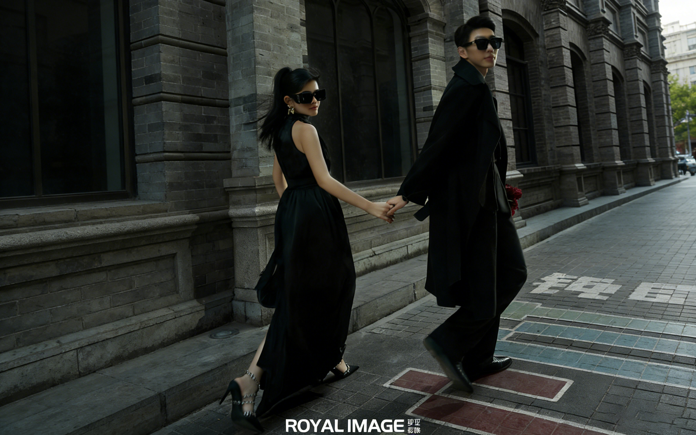 超有范😎太奈斯这种潮酷街拍婚纱照