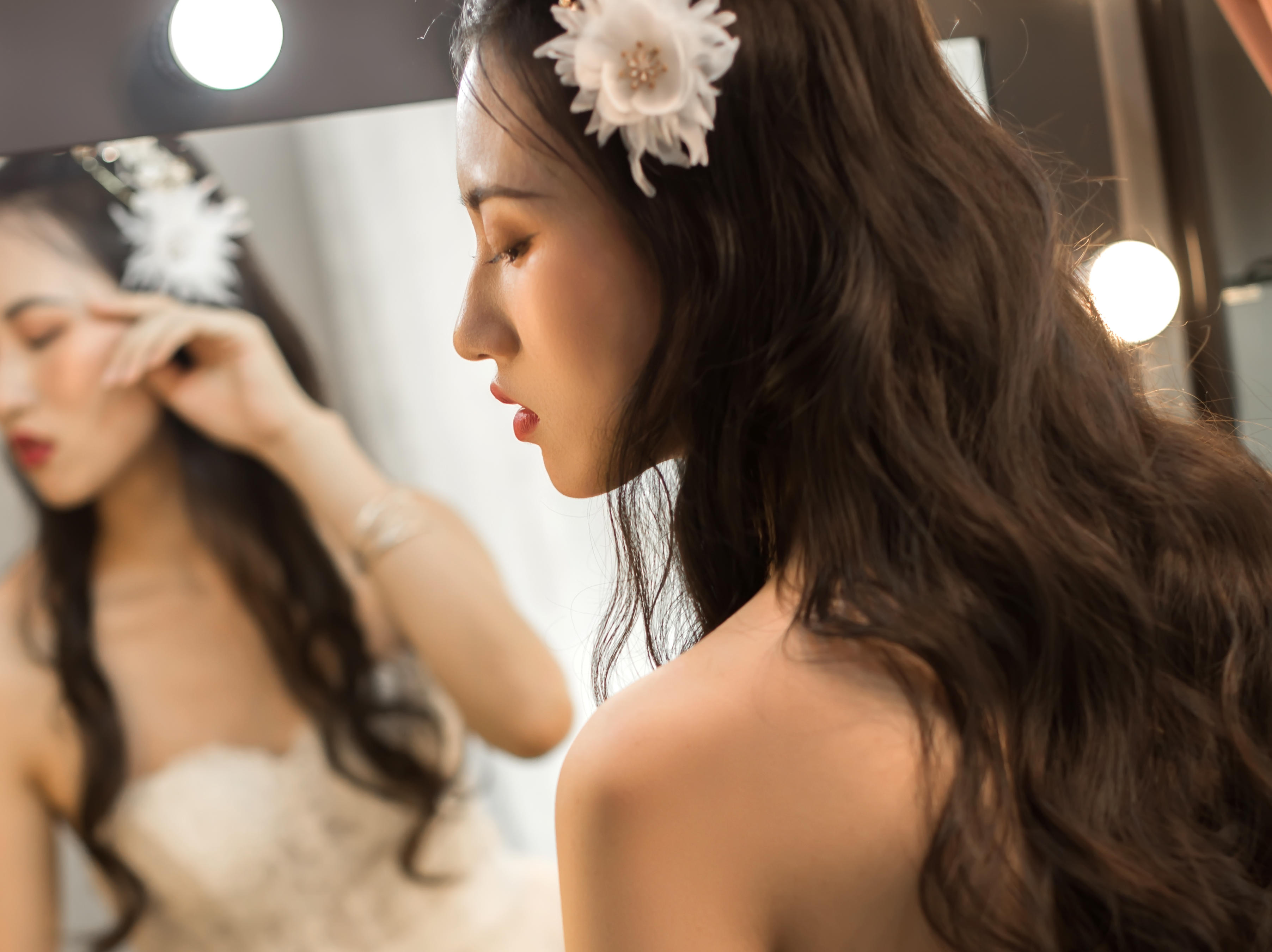 *奢华尊享*手绣嫁衣 国际婚纱 套系+总监化妆