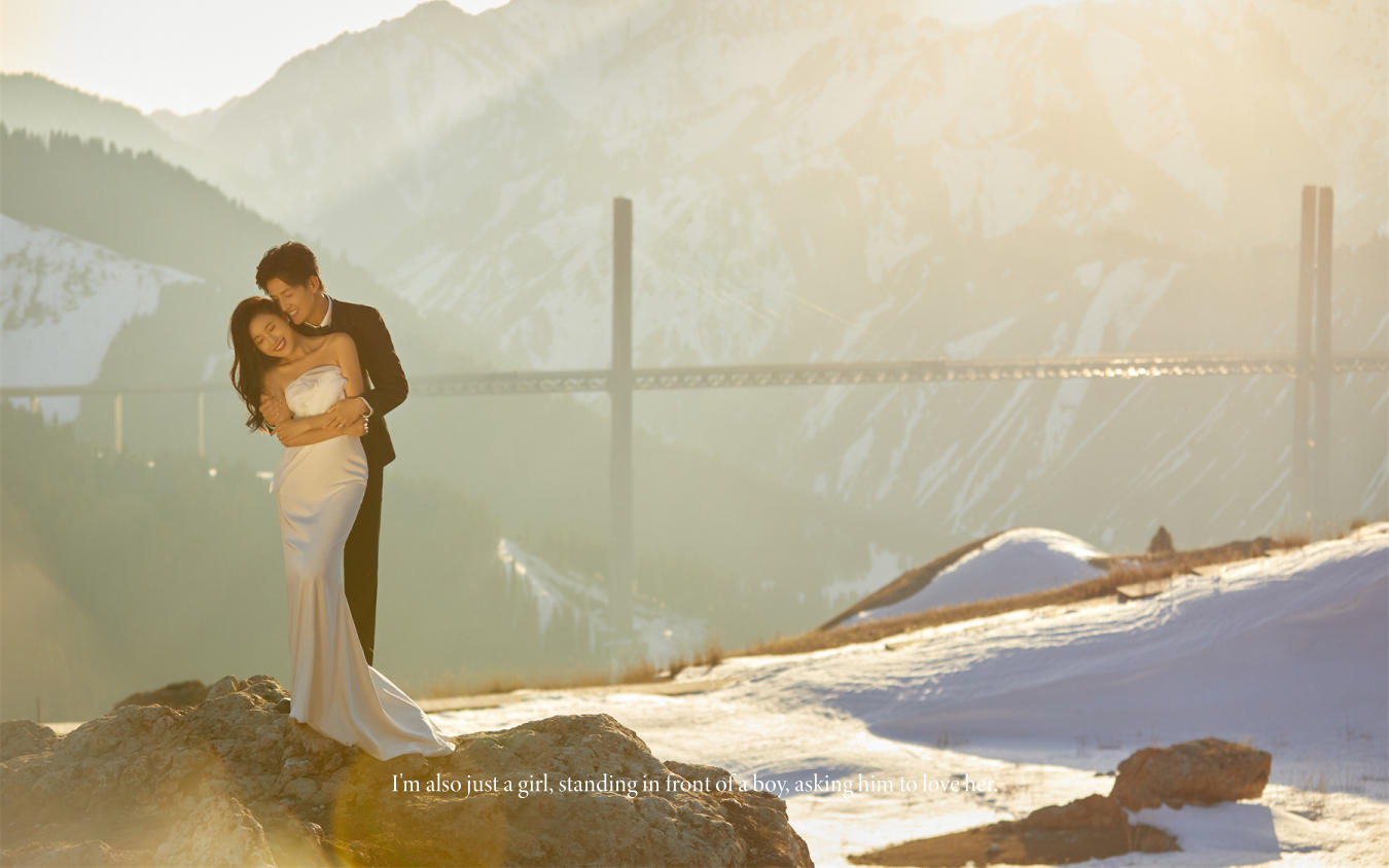 新疆旅拍婚紗照?她在發(fā)光，我拍到了！