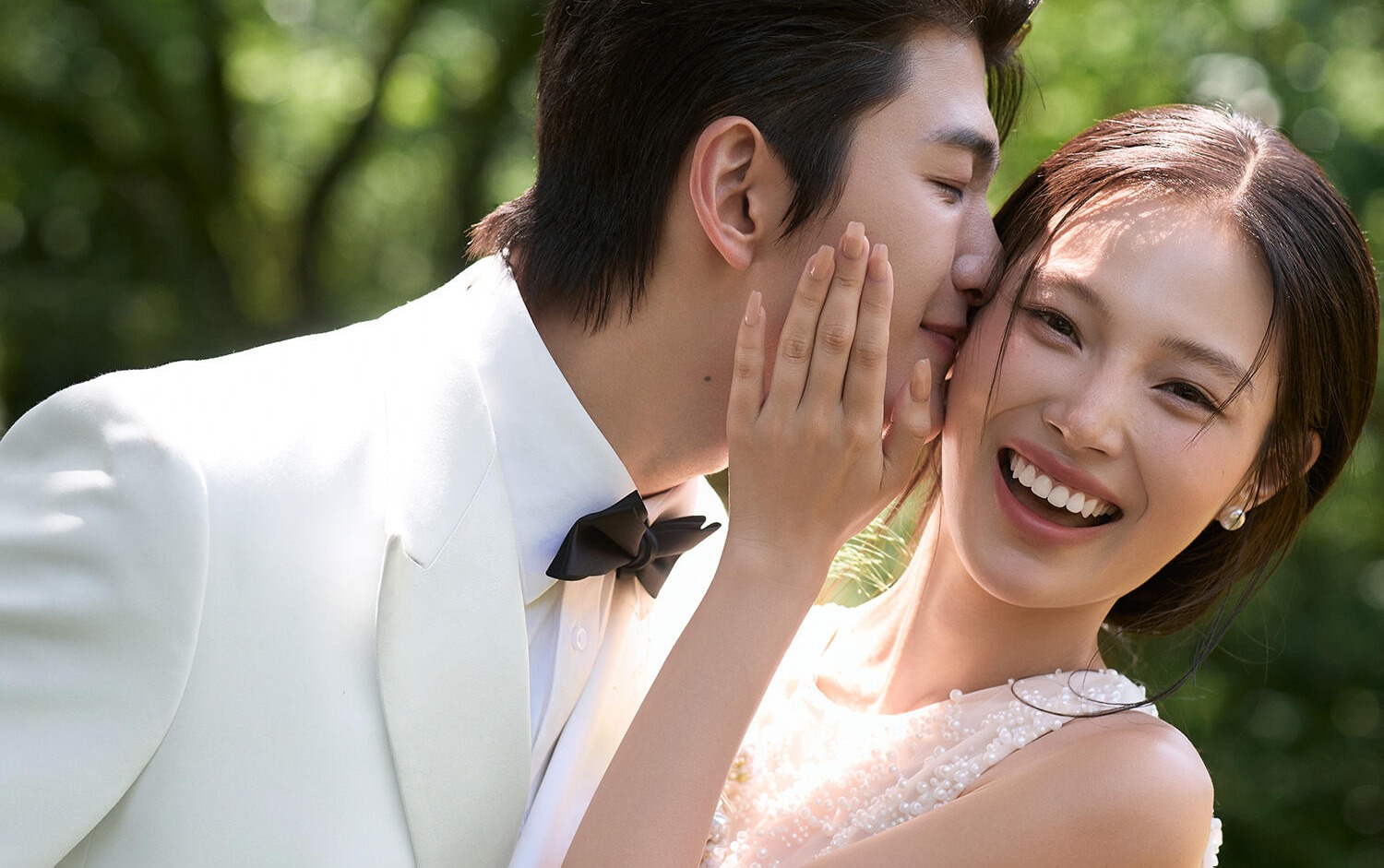 森系婚纱照｜把温柔藏进夏日绿意里