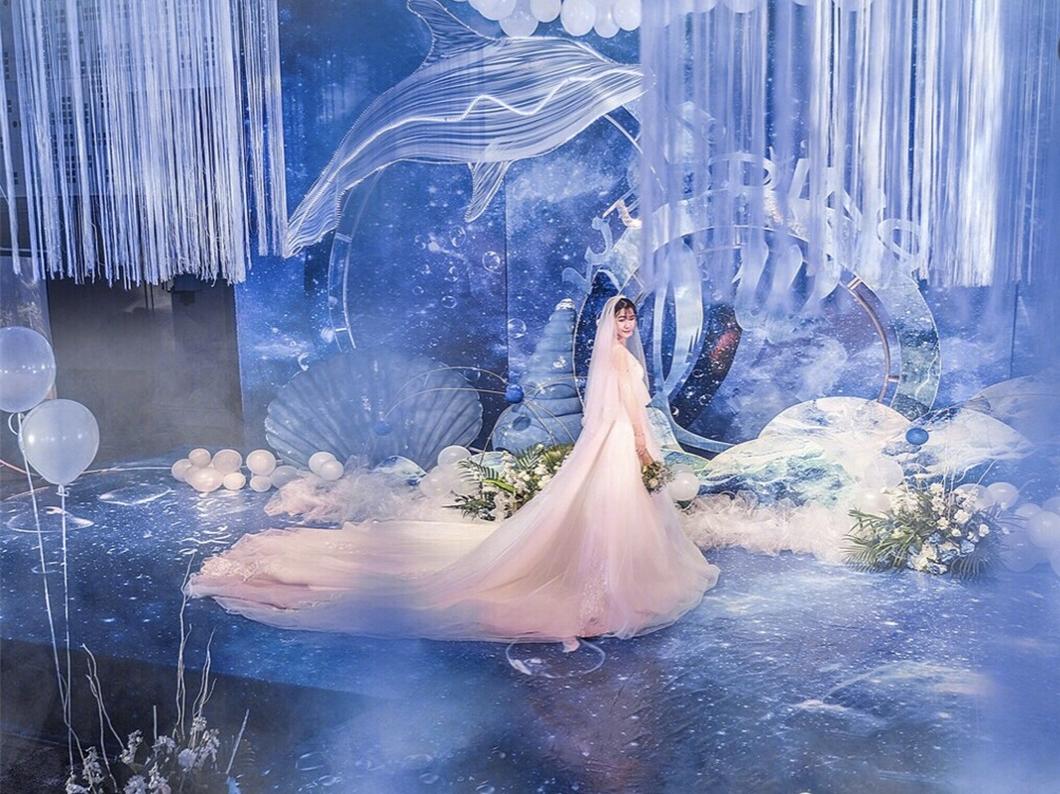 蓝色海洋 +优惠劵+个性定制+四大金刚