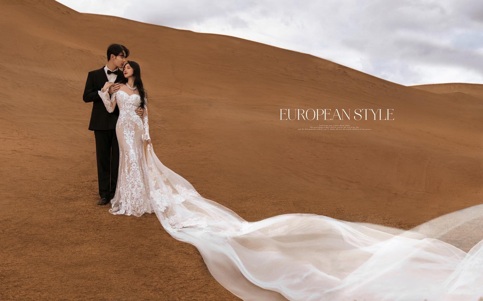 沙漠婚纱照就得这么拍才够惊艳‼️