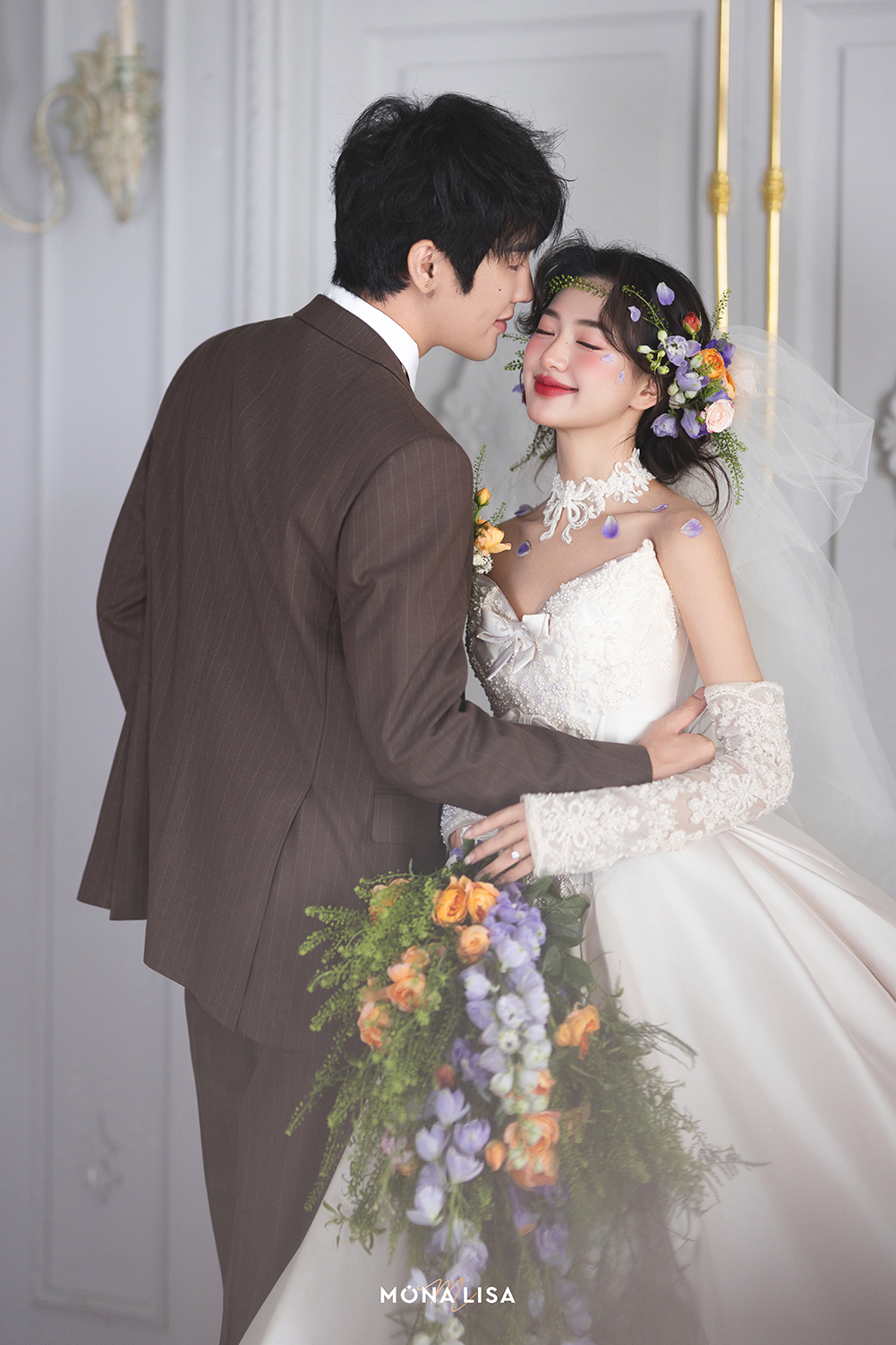 心动无数次的殿堂仪式感主纱婚纱照💕巨美