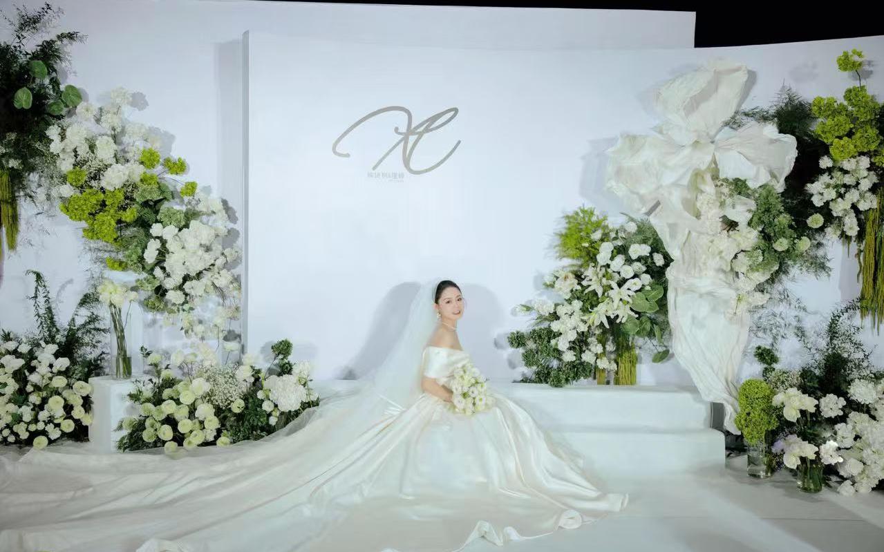 金世缘|来一场独属于夏天的白绿色婚礼