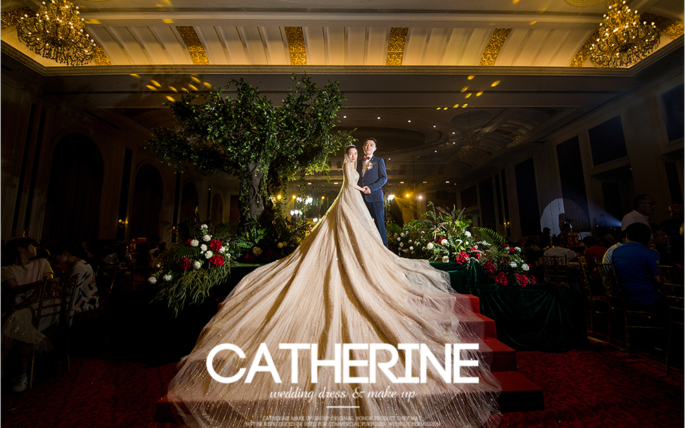 凯瑟琳婚礼客片——盛世美颜