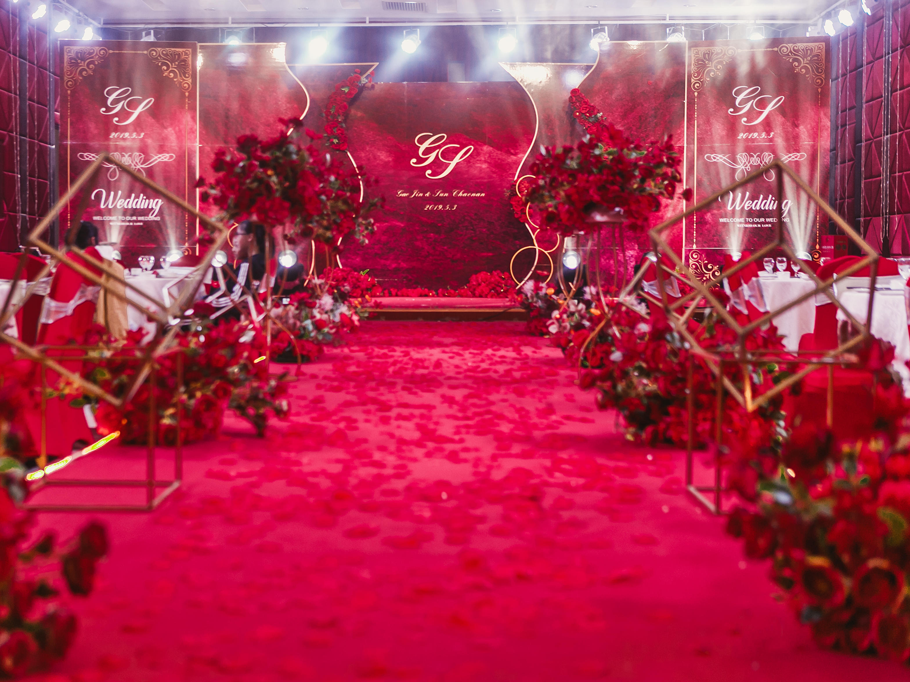 【禧悦婚礼】樱桃红西式婚礼