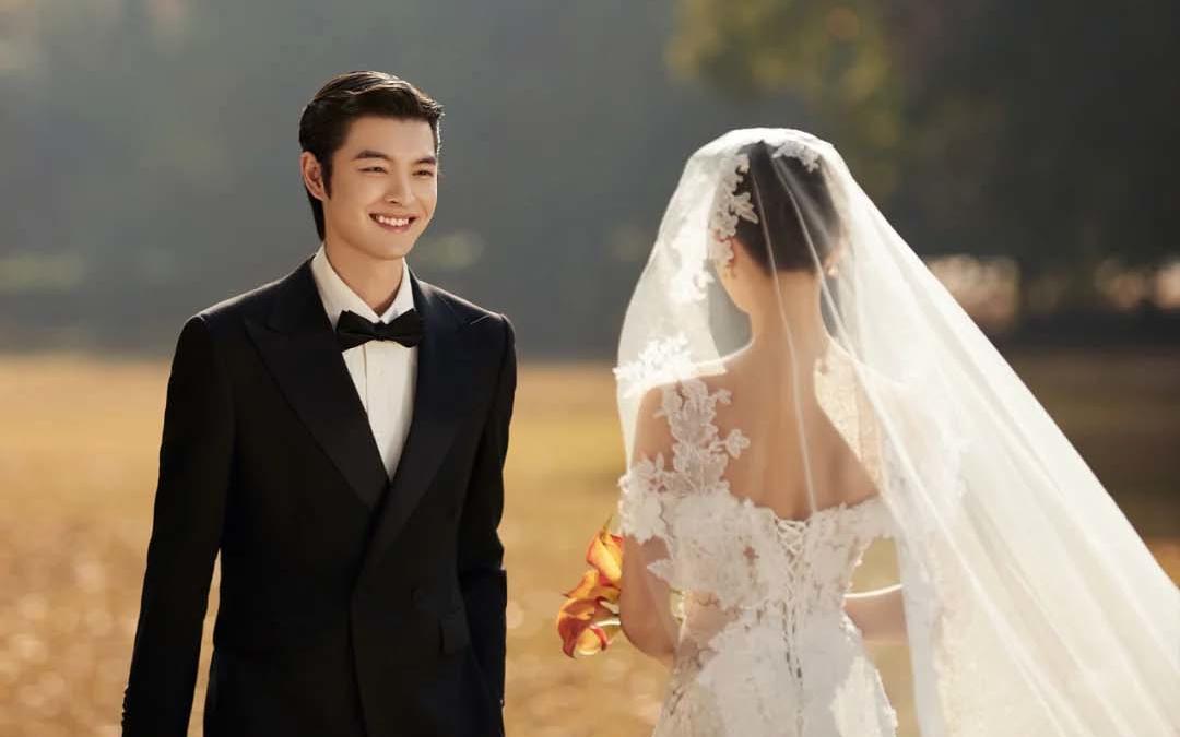 自帶電影感的初冬婚紗照