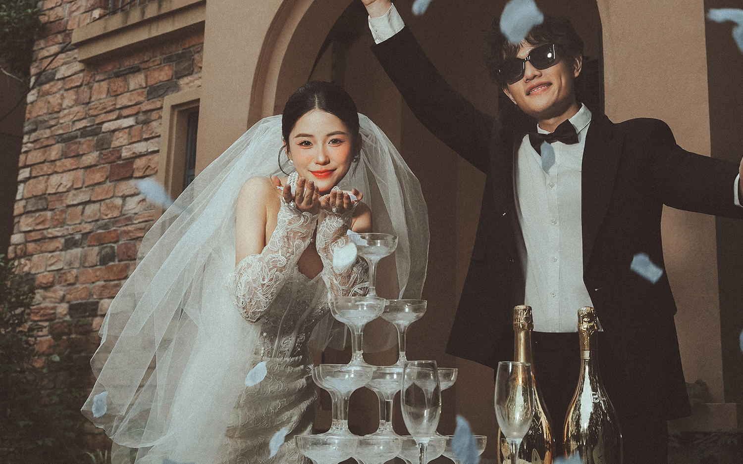 毫无抵抗力❗️永远喜欢向上的生命力婚纱照