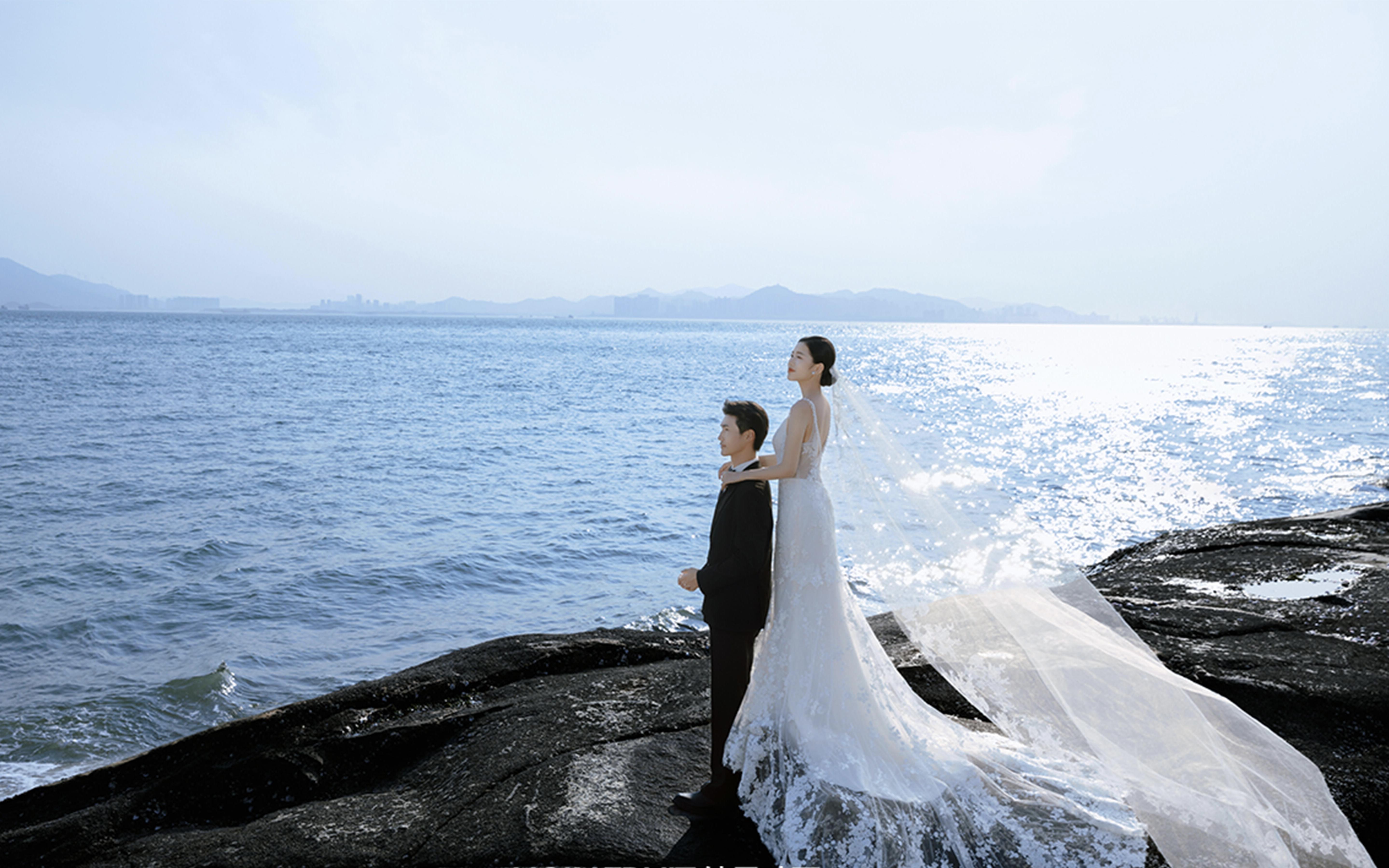 【海景旅拍】纯粹与自然更能打动人心🌊海景婚纱照