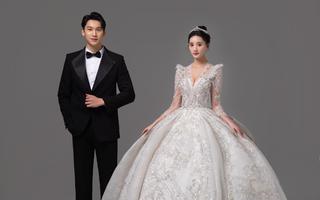 令人无法拒绝的韩式婚纱照👰不出错的经典款