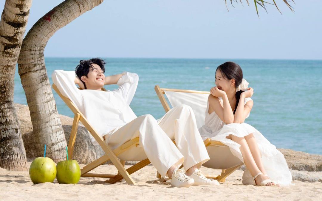 🔥被夸爆的椰林海边婚纱照