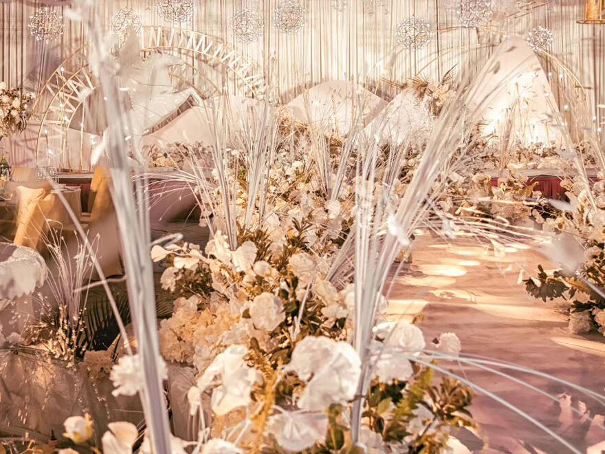 新品《流光年华》创意高级香槟色 【铂悦婚礼】