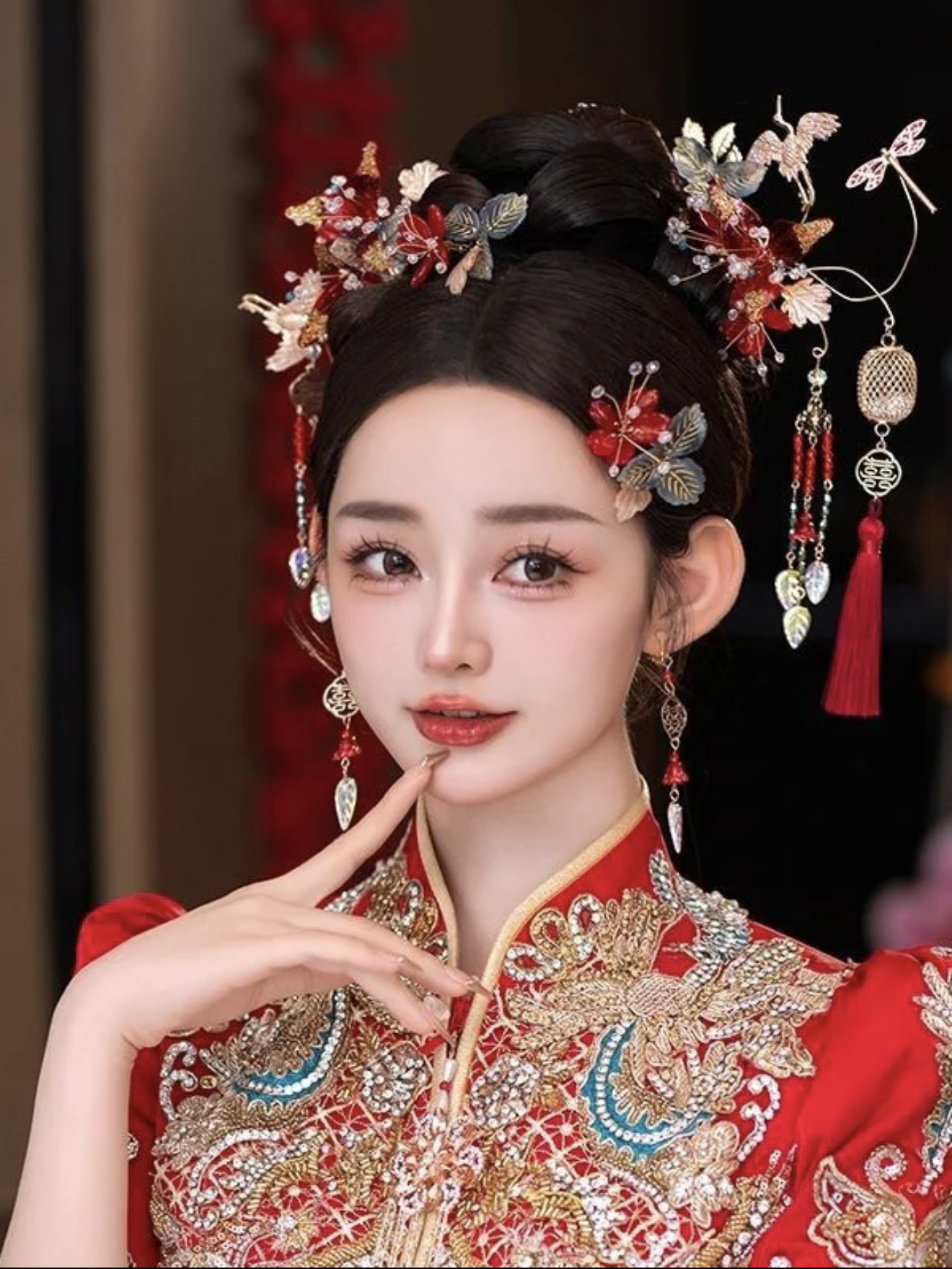 秀禾服妆造