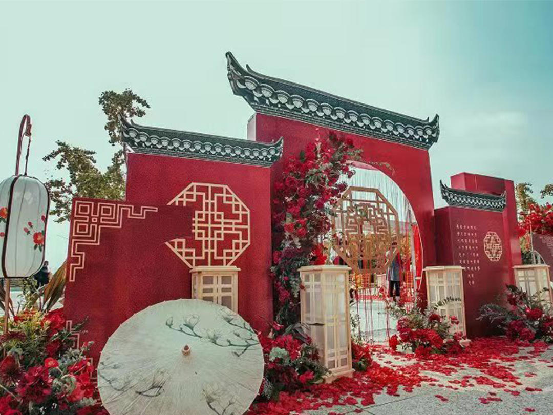 户外婚礼 | 农村自家院子婚礼