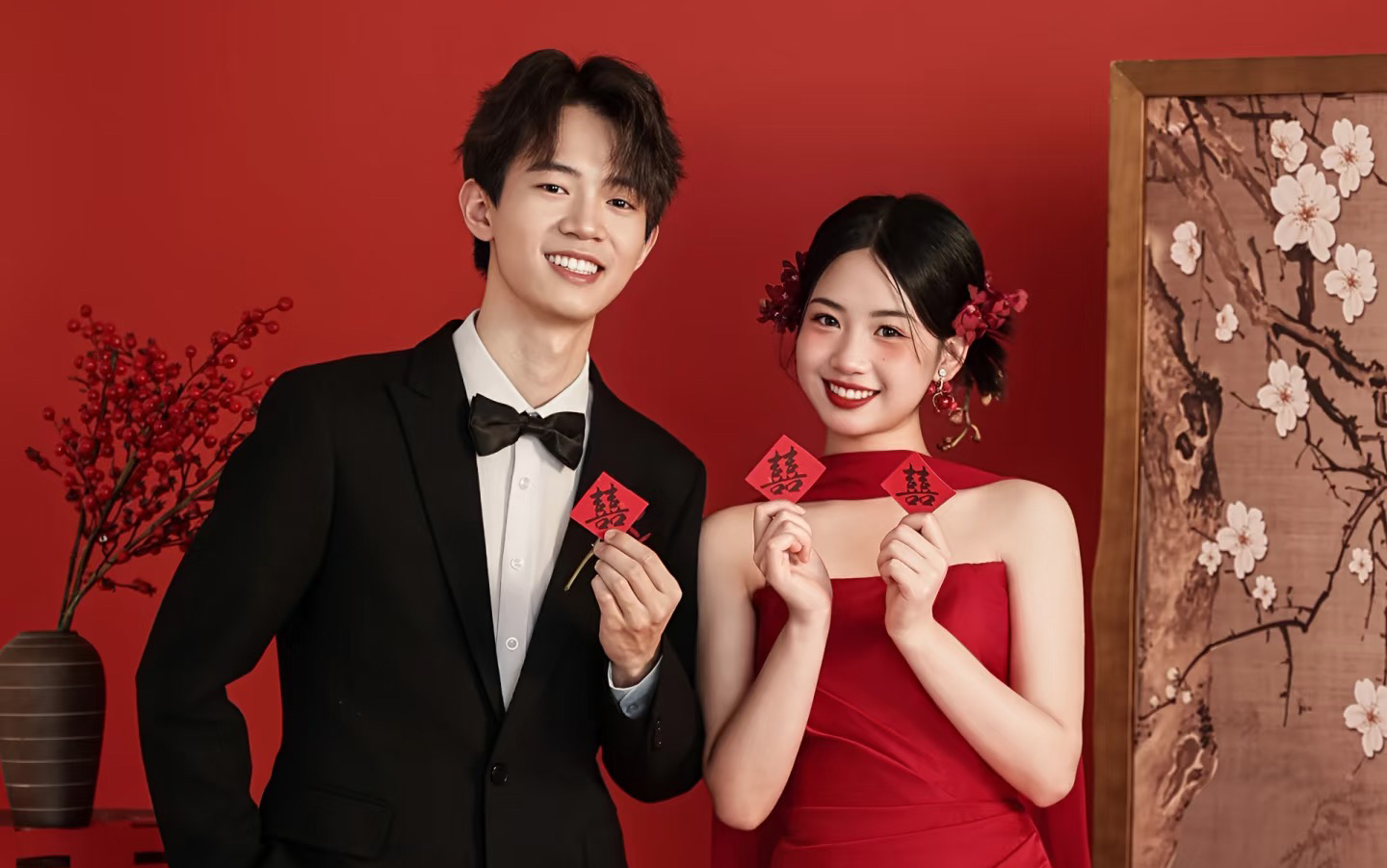 ❤️囍·我们的新中式婚纱照来啦！