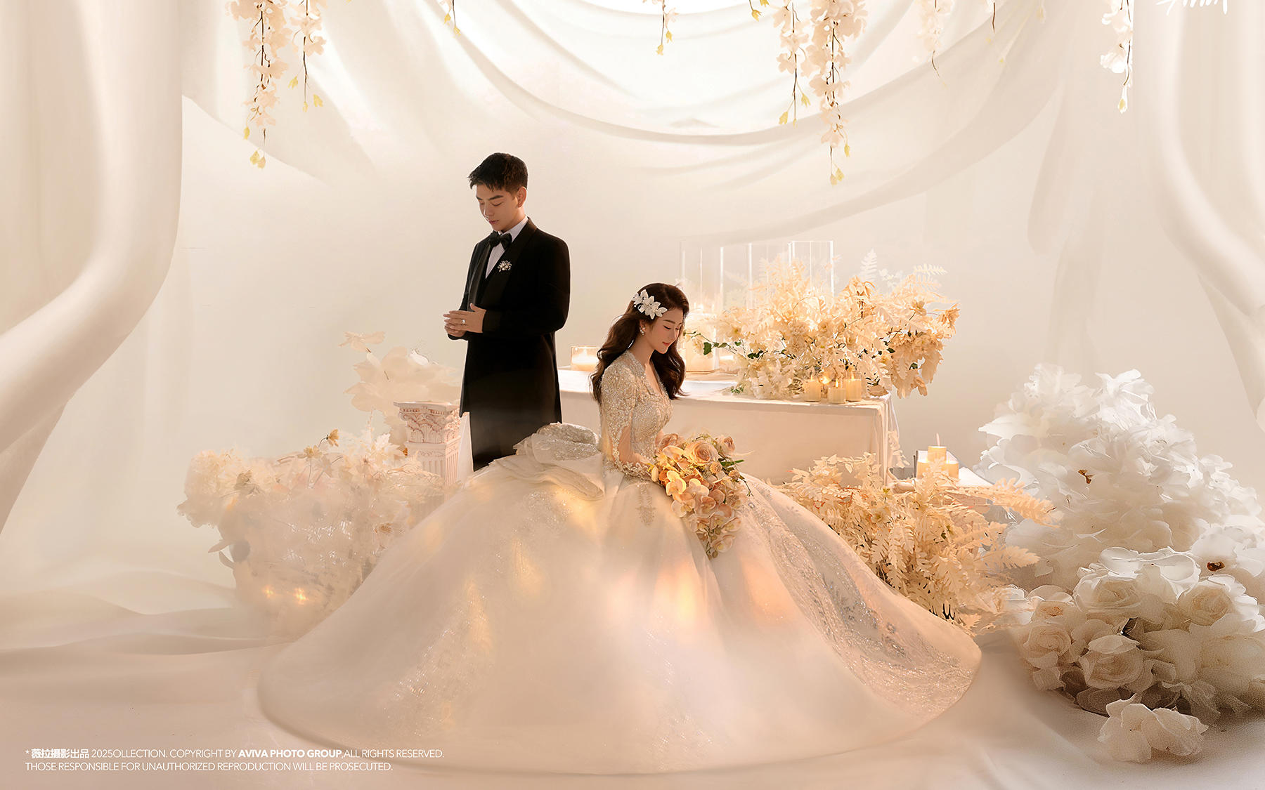 【真实客片】主纱婚纱照丨丁佳豪 &袁文娟 