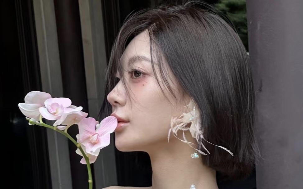 晚礼服试拍 美艳备婚
