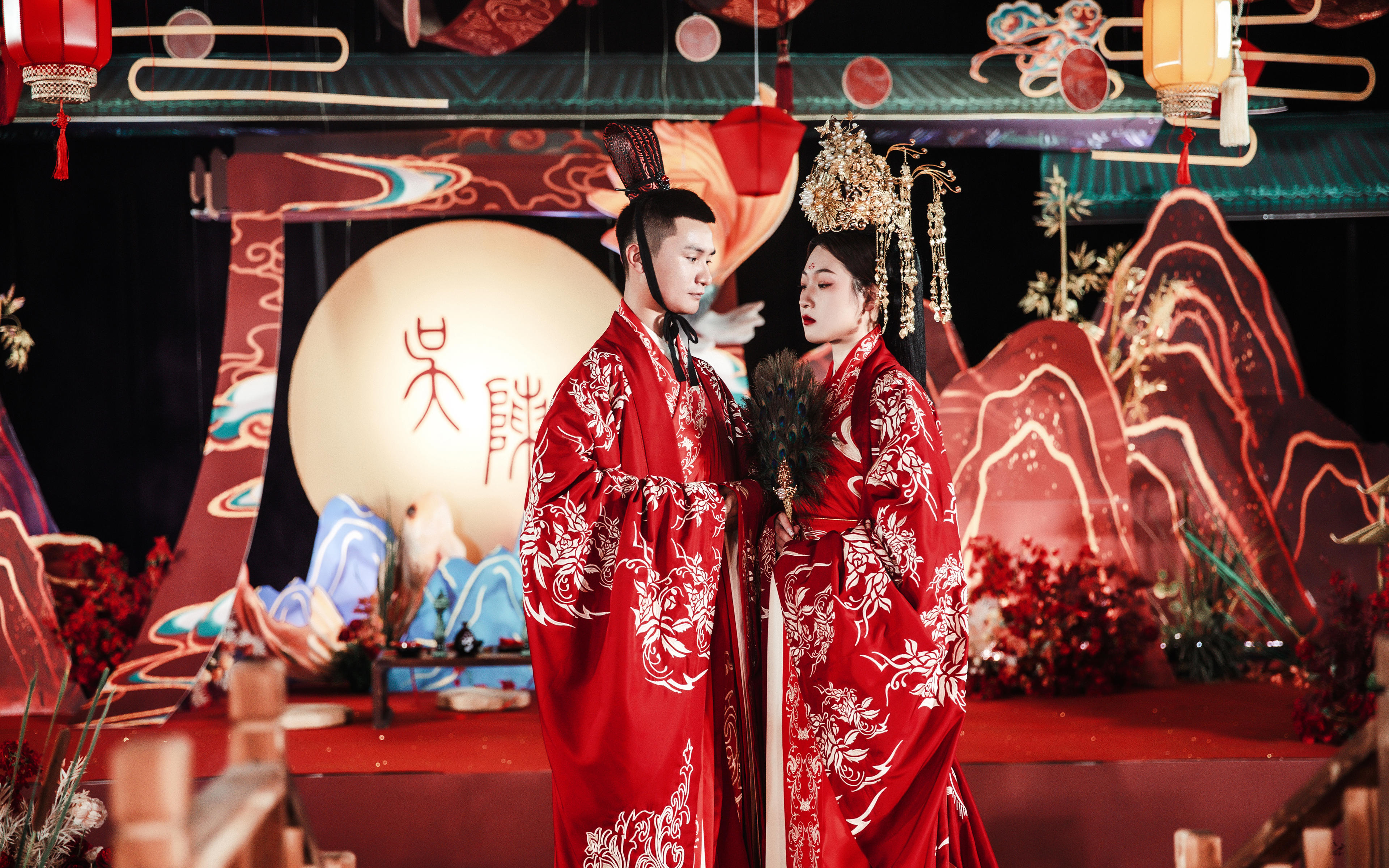 唐宫盛宴诗舞乐华风雅汉婚