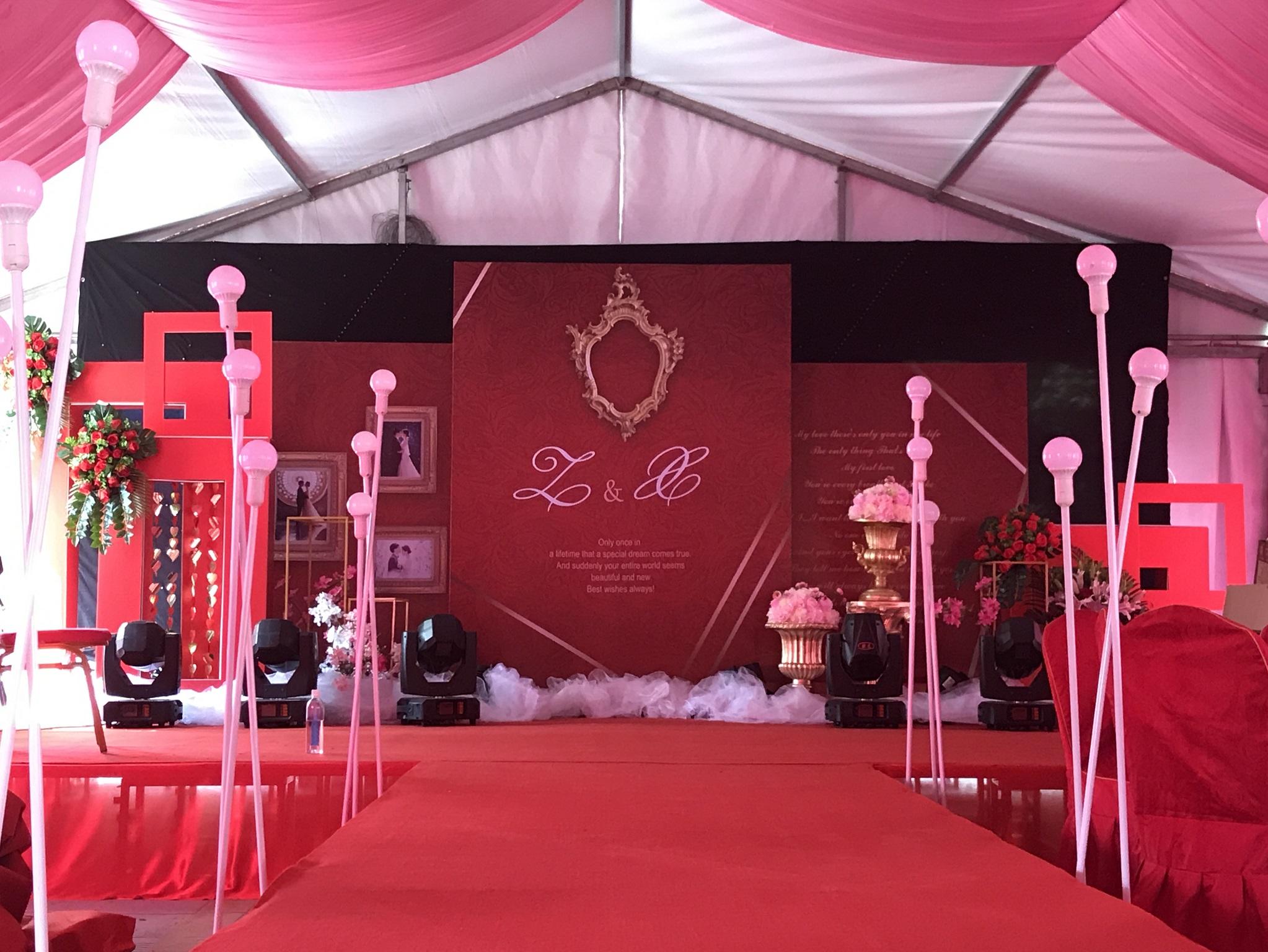 绍兴乡下欧式大棚婚礼——新中式
