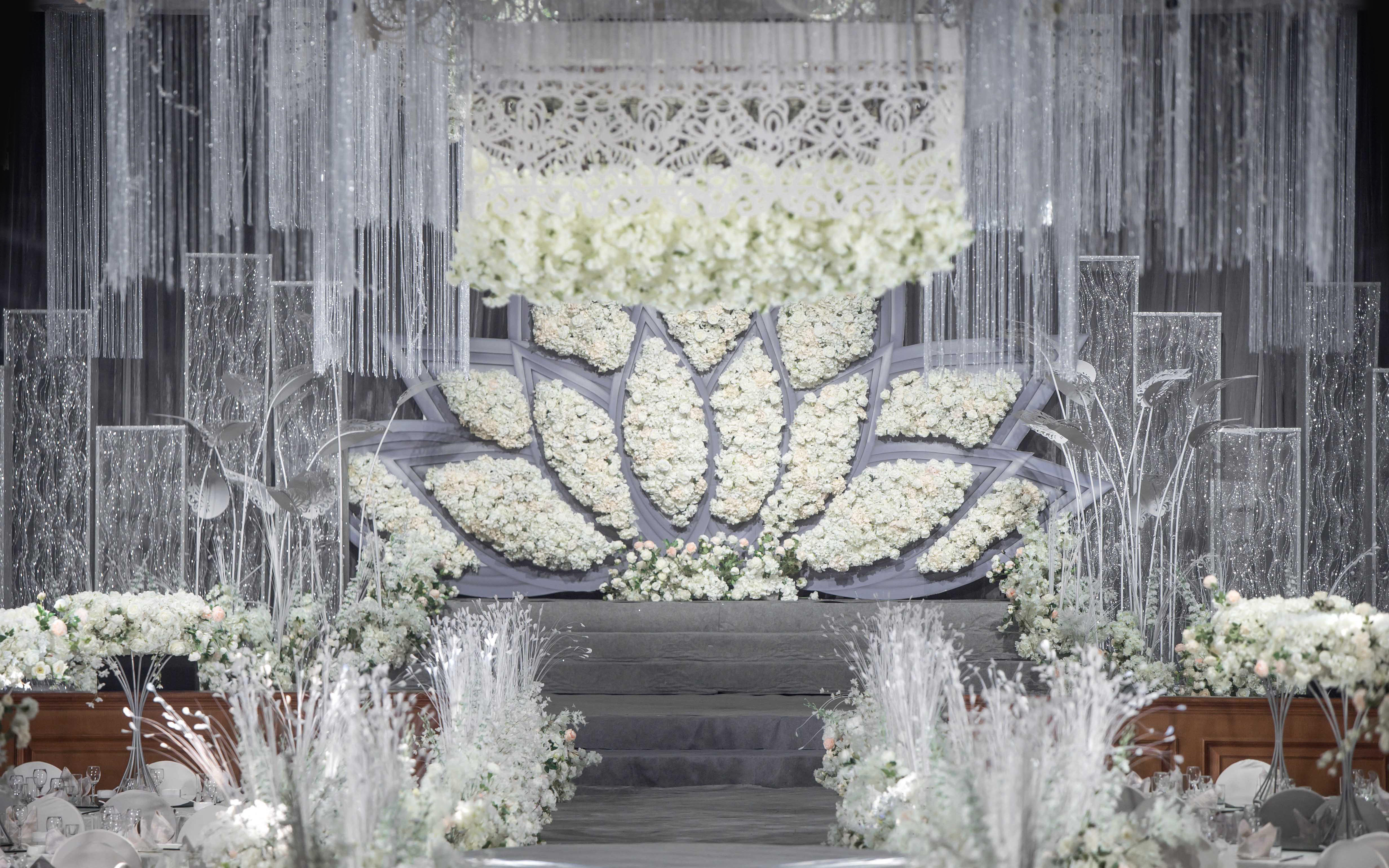 2021[高级灰纯粹]婚礼现场布置