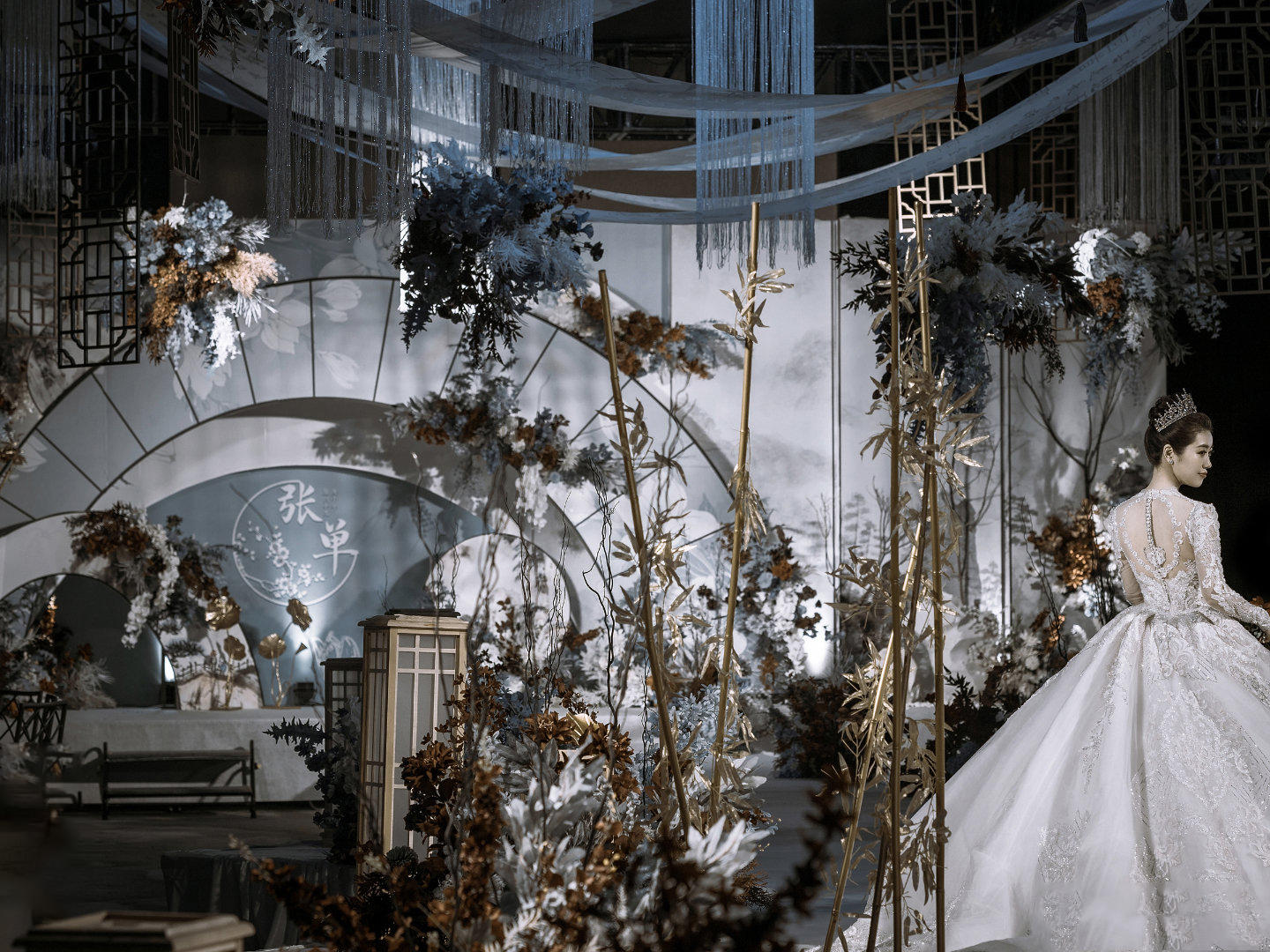 诺丁山婚礼-冰寒蓝系清爽淡雅风婚礼