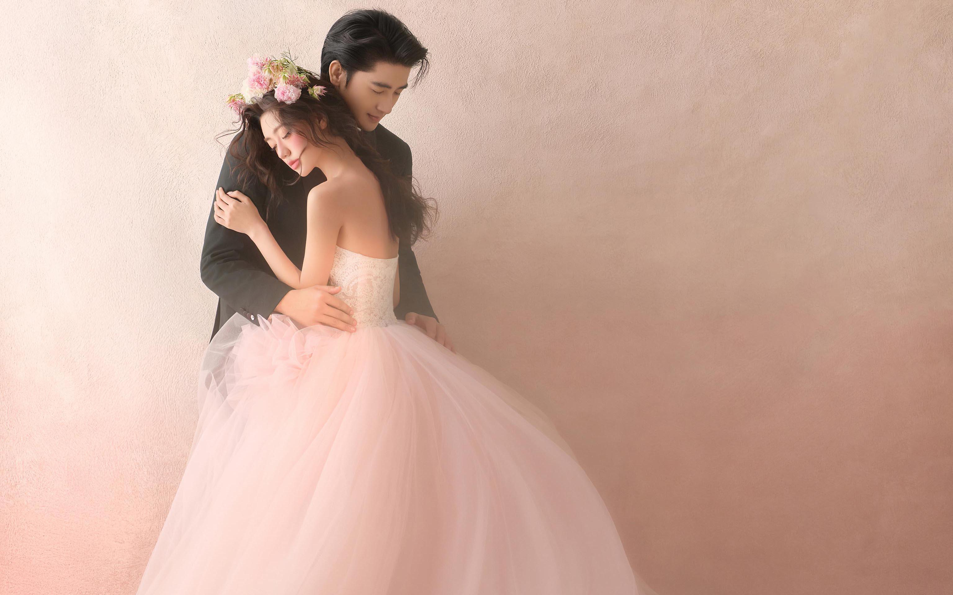 兰州备婚姐妹必看！粉雾感婚纱照太仙了✨