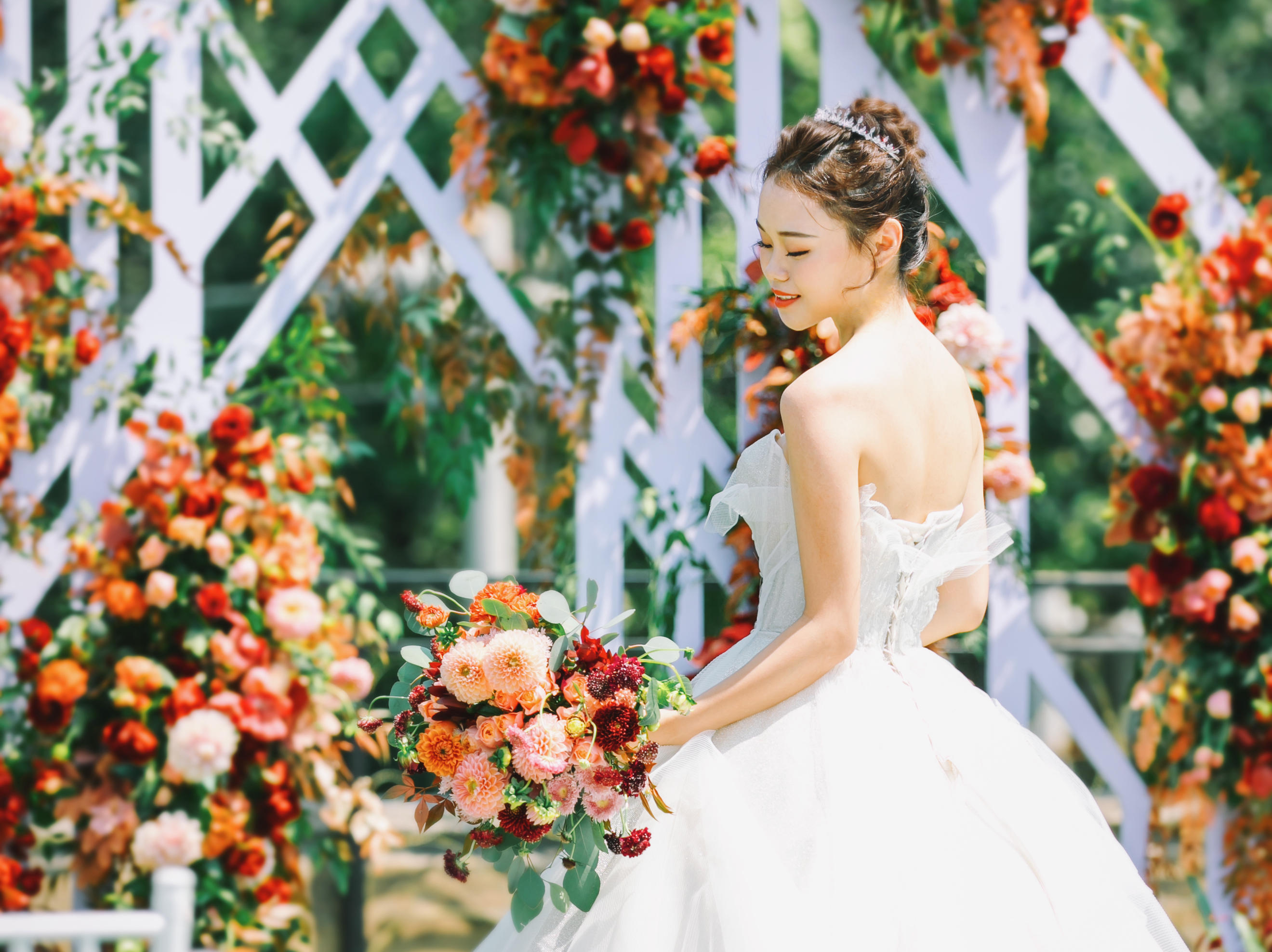 友缘婚礼策划；露台户外婚礼