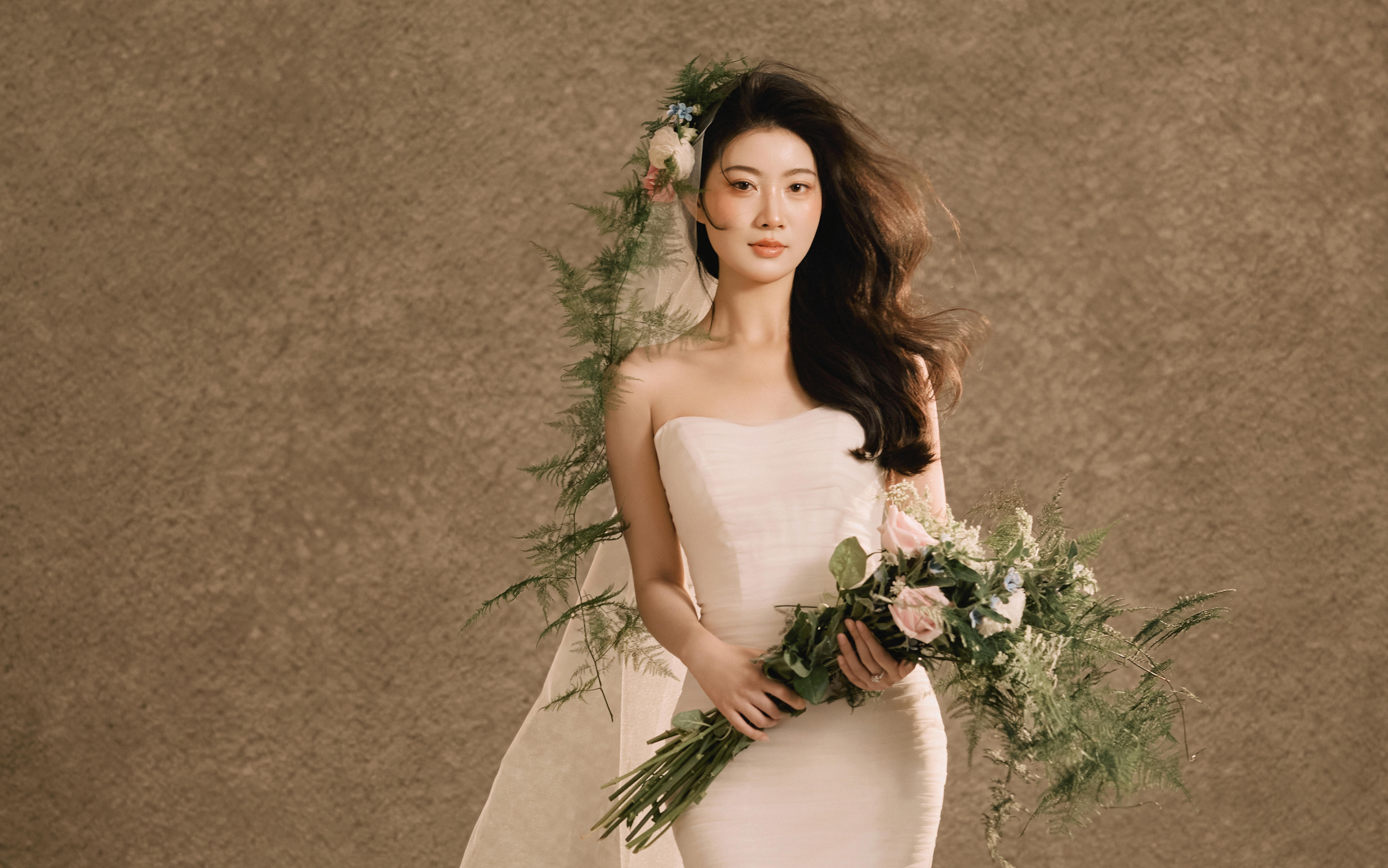 美到窒息 法式复古油画婚纱照真的好爱~