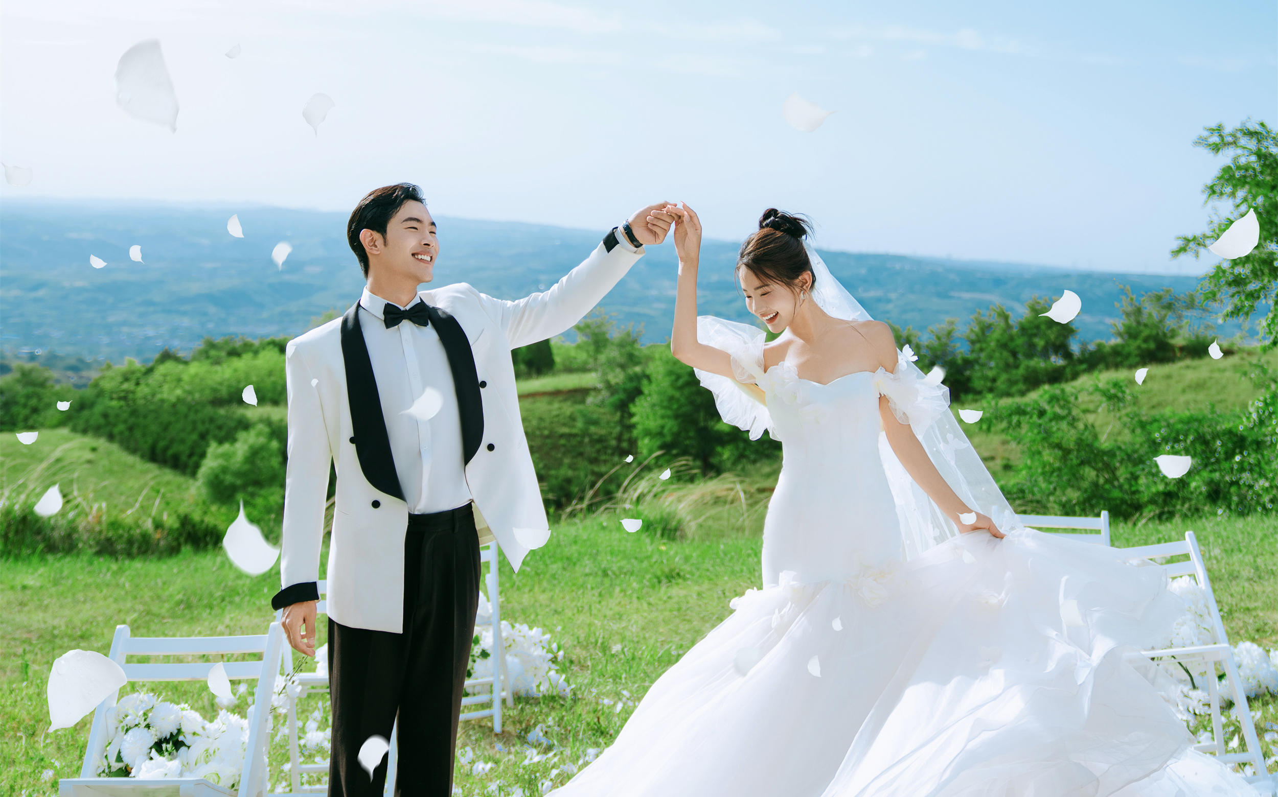 逃离城市❗我的目的地婚礼婚纱照美到窒息