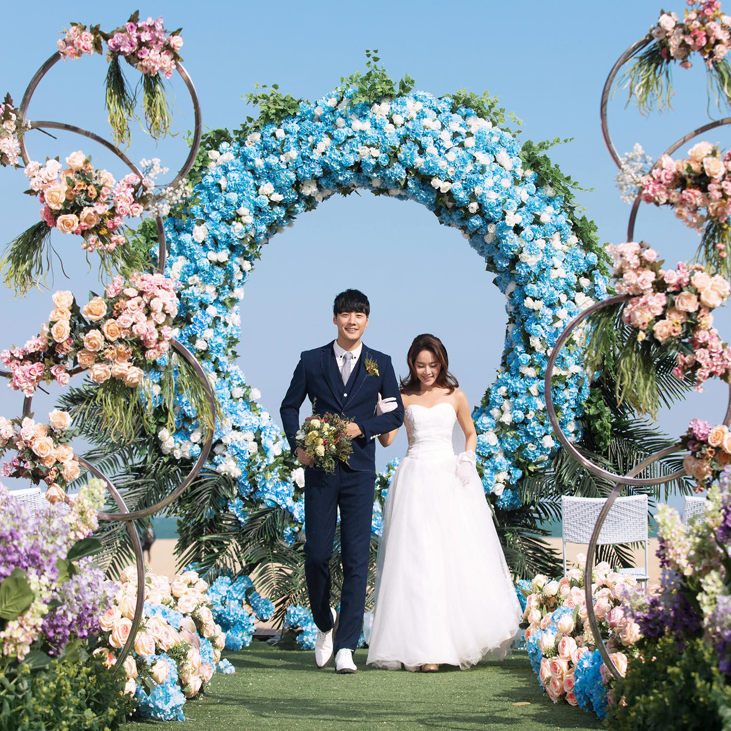 景点任选其二私人订制花絮效果婚纱一站包