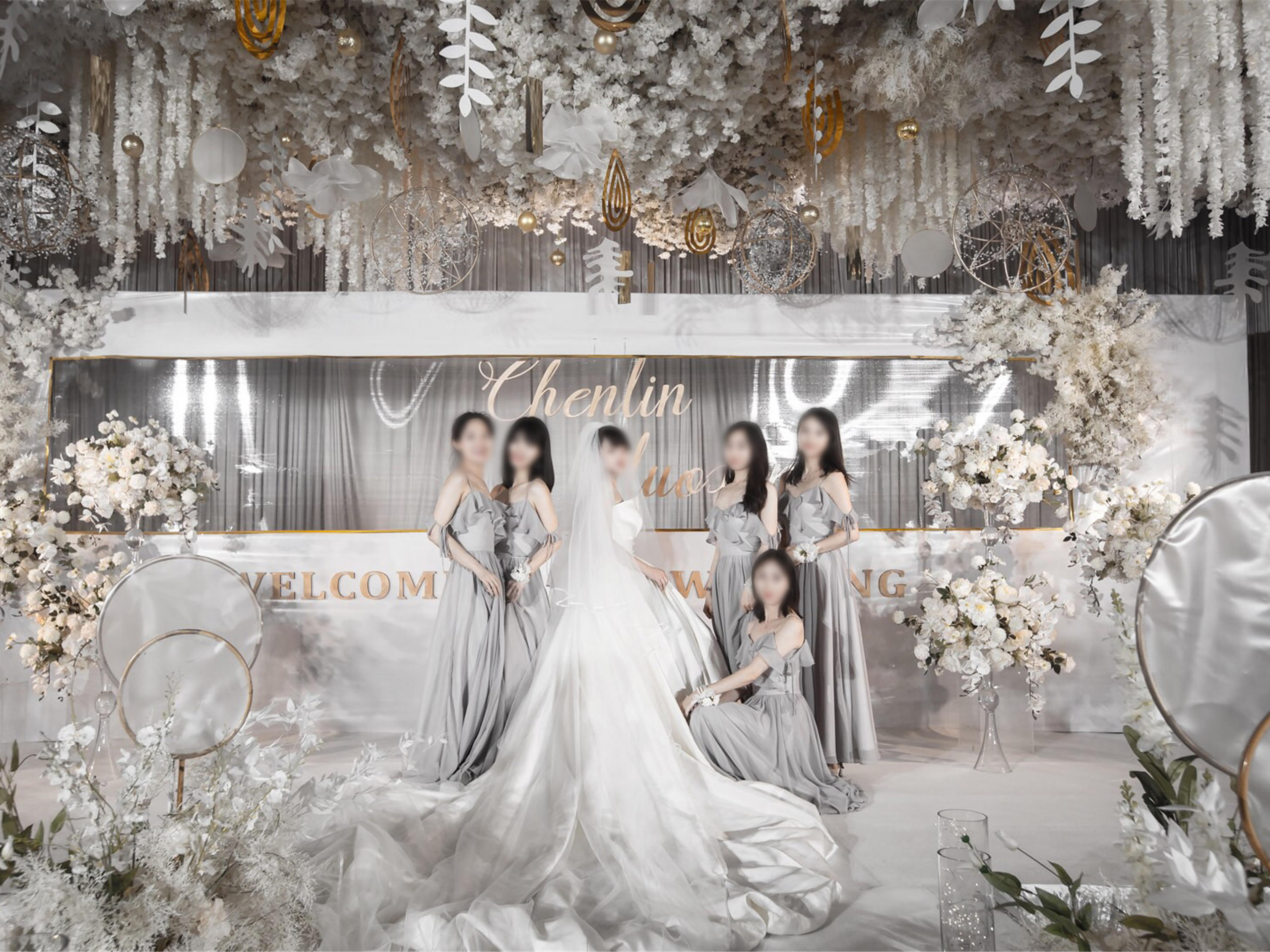 大气白金婚礼【女大当嫁创意婚礼】