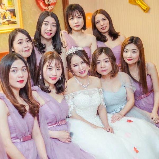 【蔷云美妆】婚礼当天作品