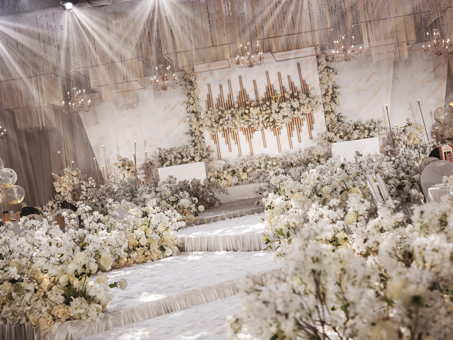 《缘定今生》唯美大气含吊顶西式婚礼