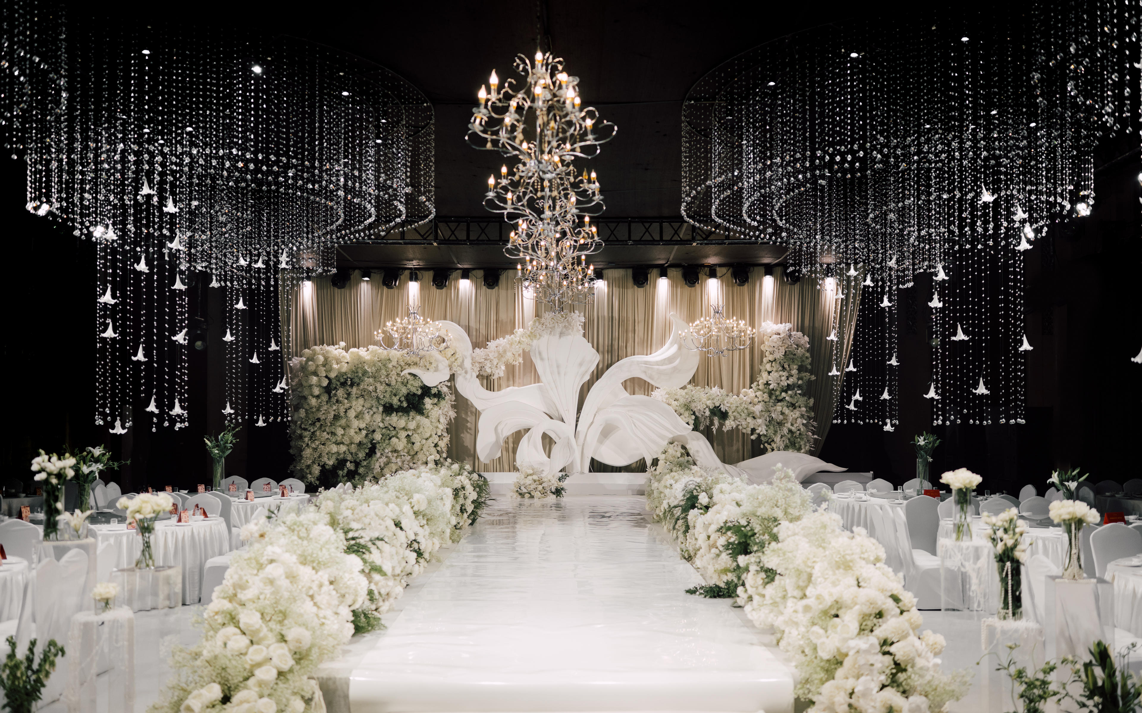 韓式海浪泡雕現(xiàn)場