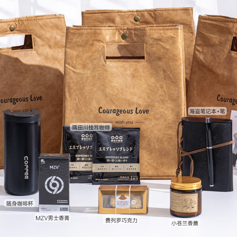 杜邦紙手提袋伴郎高端商務(wù)伴手禮 