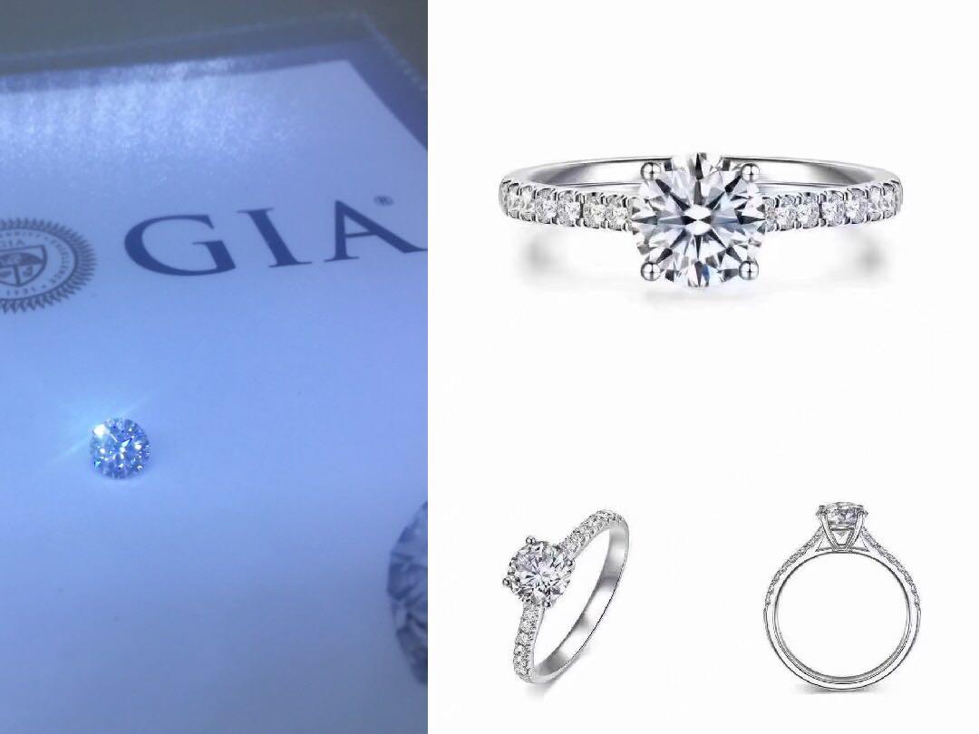 60分钻石 G色 完美切工 